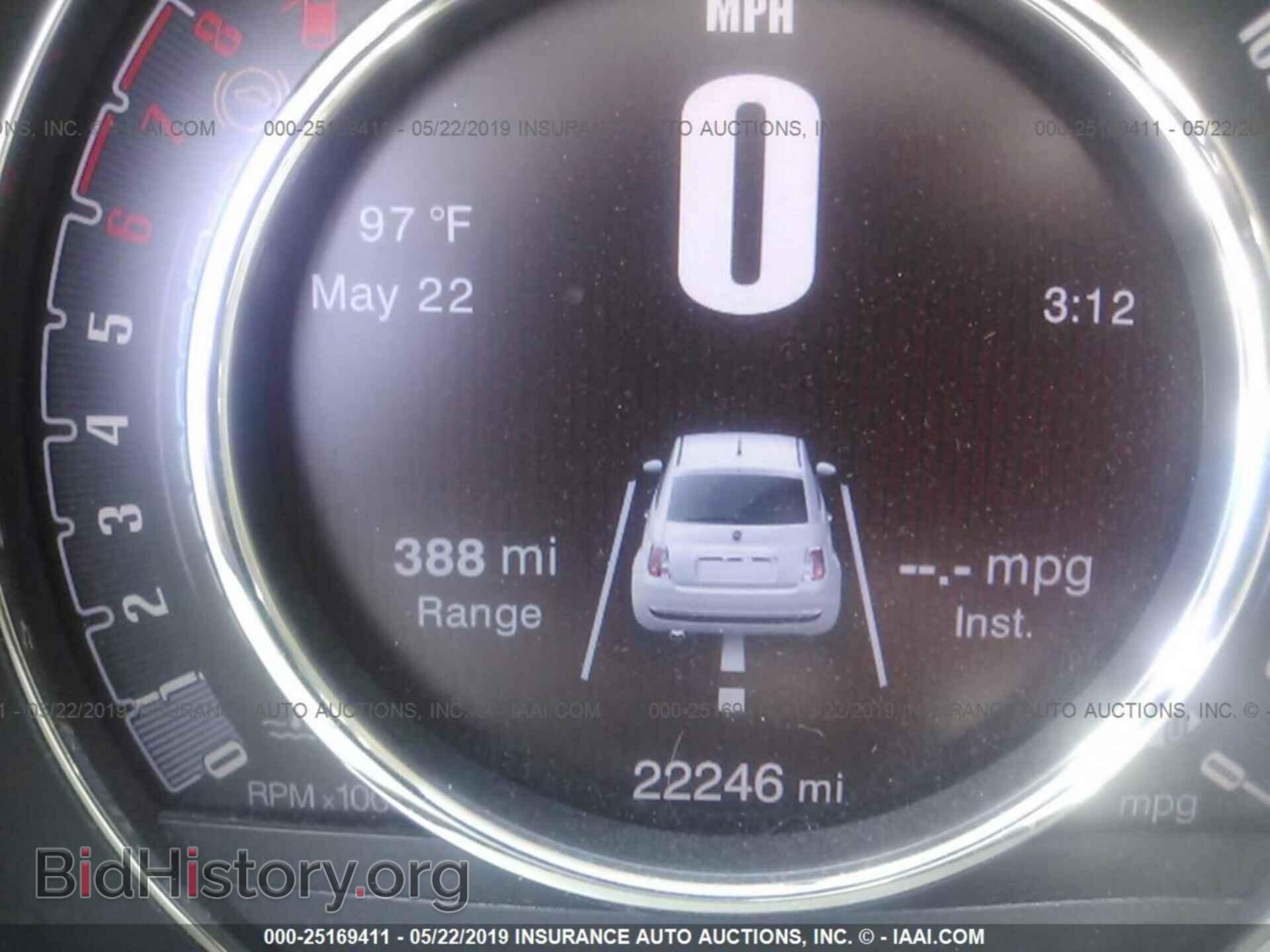 2017 FIAT 500 - VIN: 3C3CFFKR9HT553761 - Photo 7