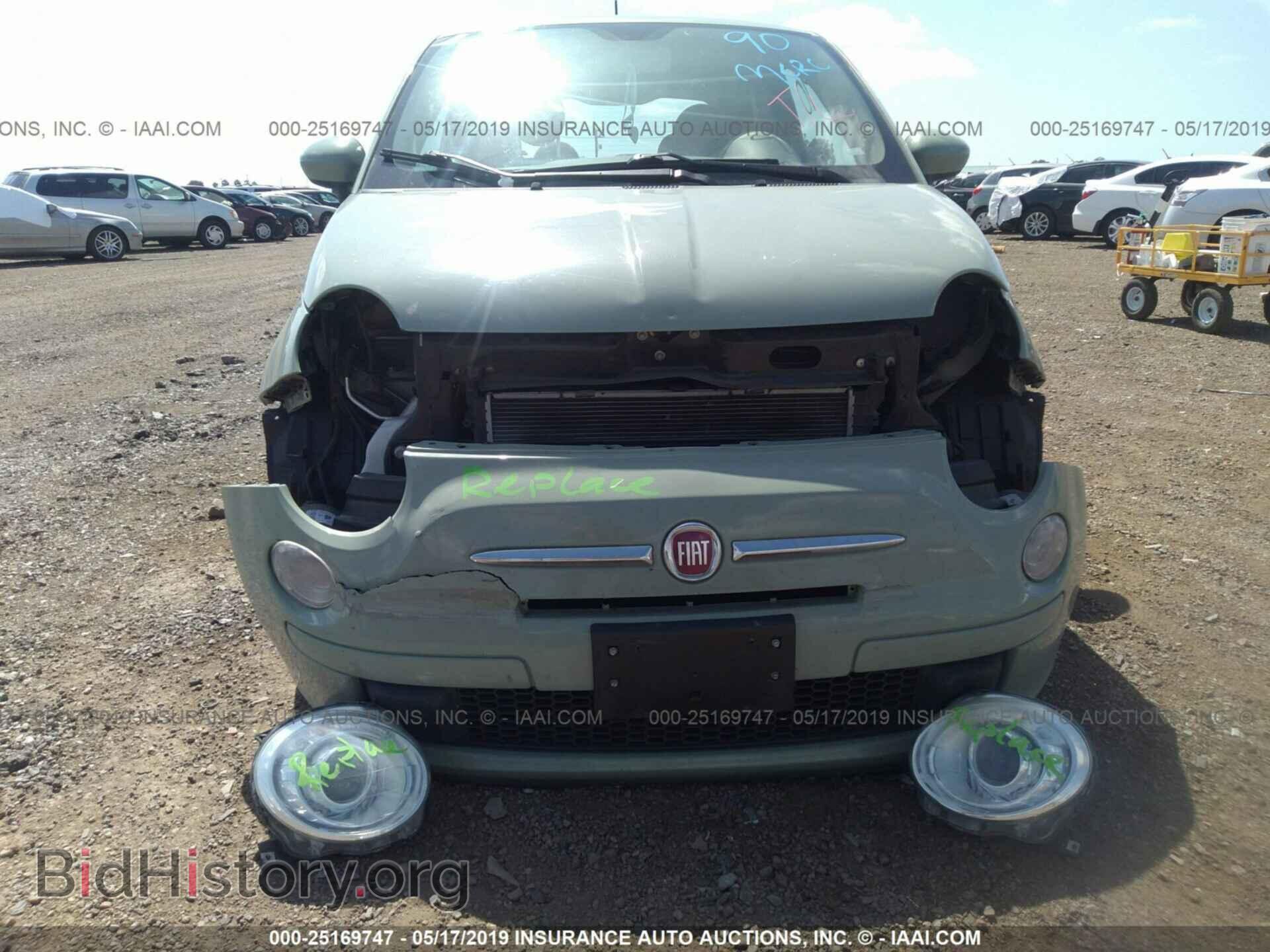 2012 FIAT 500 - VIN: 3C3CFFAR5CT384655 - Фото 6