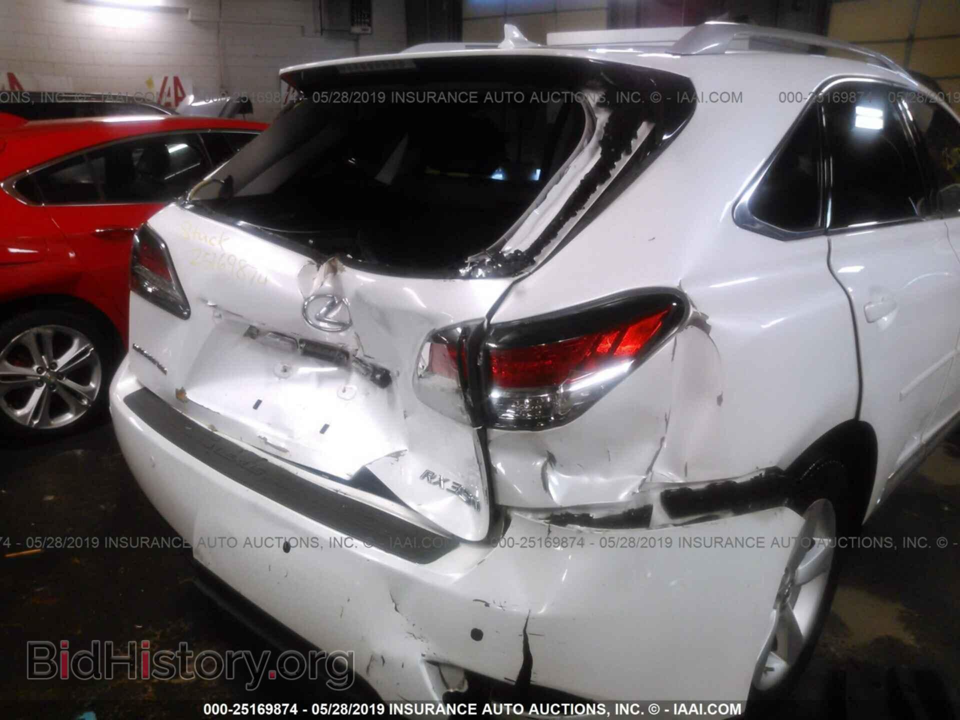 2013 LEXUS RX - VIN: 2T2BK1BA5DC166066 - Фото 6
