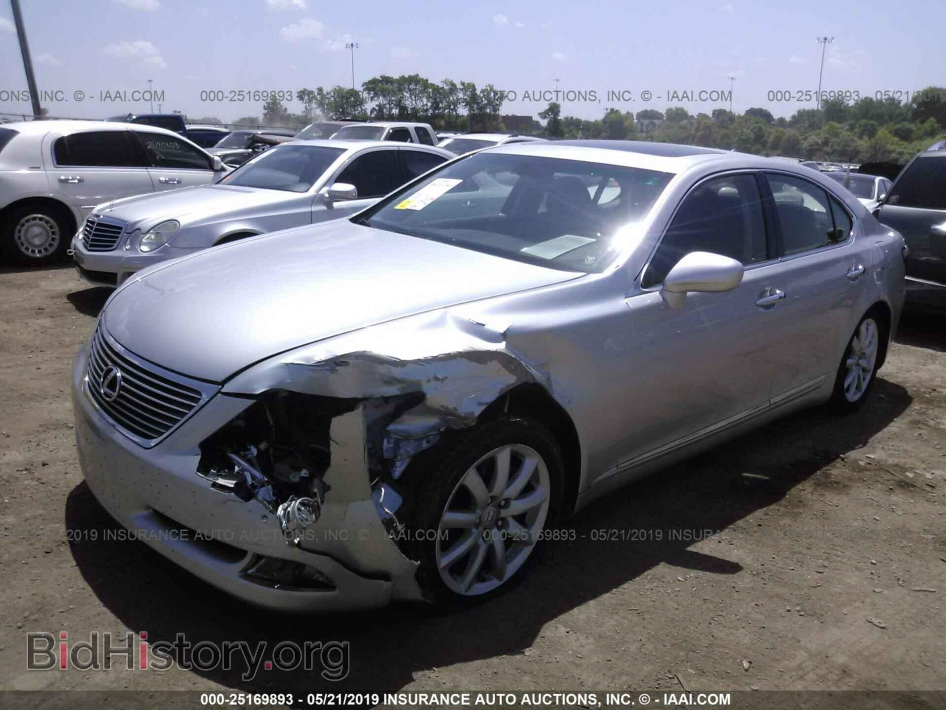 2007 LEXUS LS - VIN: JTHBL46FX75019685 - Фото 2