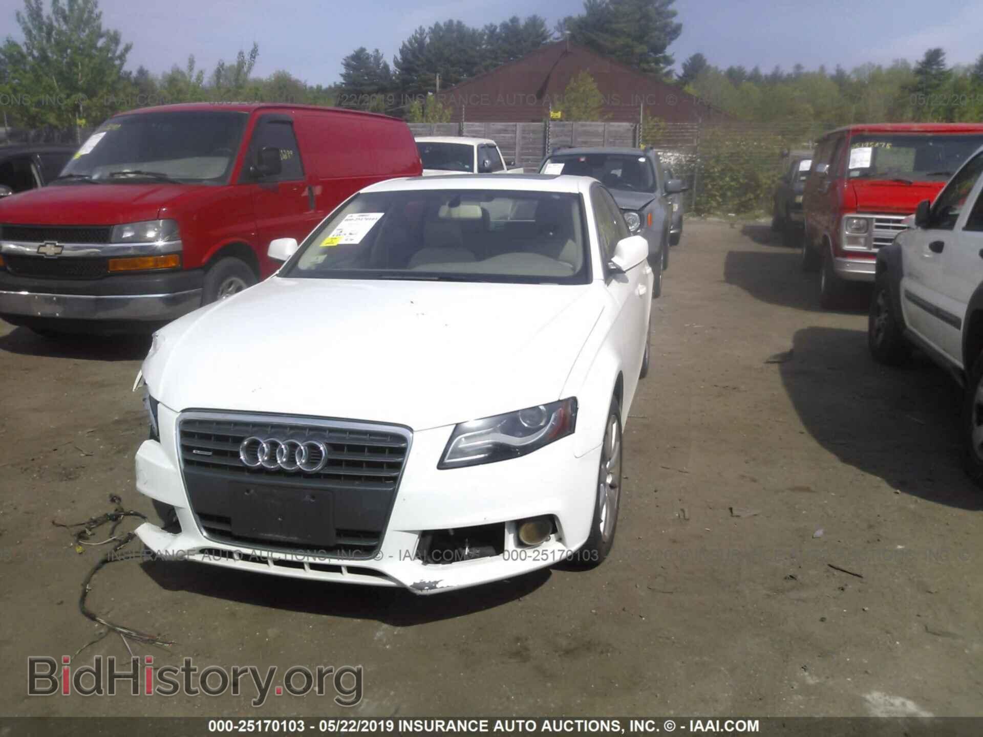 2012 AUDI A4 - VIN: WAUBFAFL2CN001136 - Photo 2