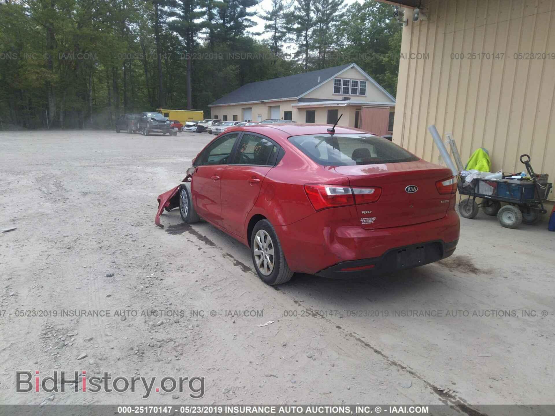 2012 KIA RIO - VIN: KNADN4A32C6048827 - Фото 3