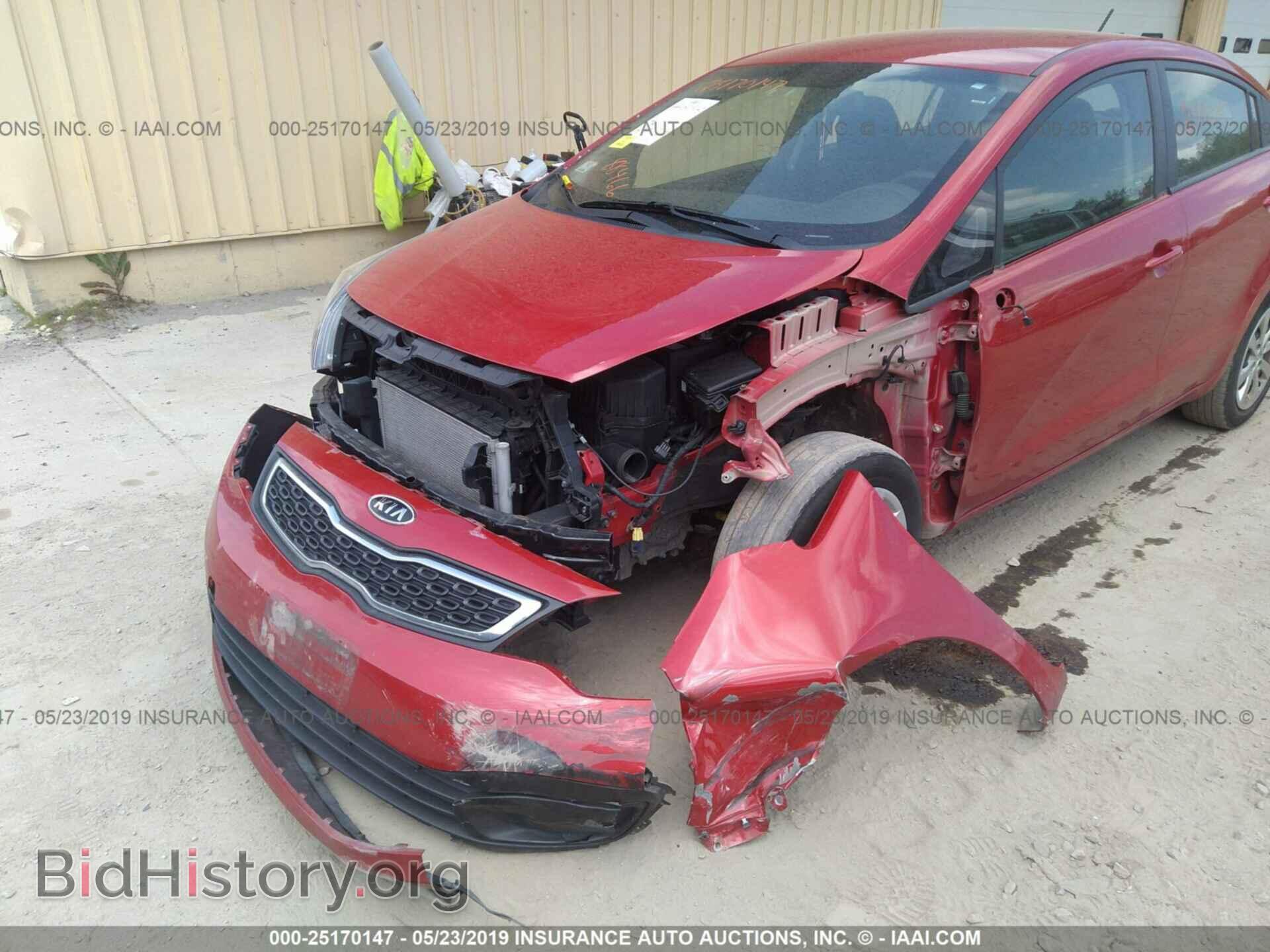2012 KIA RIO - VIN: KNADN4A32C6048827 - Фото 6
