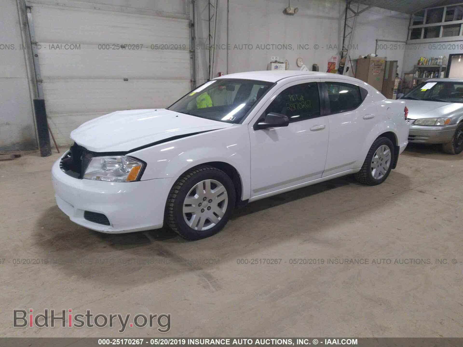 2012 DODGE AVENGER - VIN: 1C3CDZAB0CN207389 - Фото 2