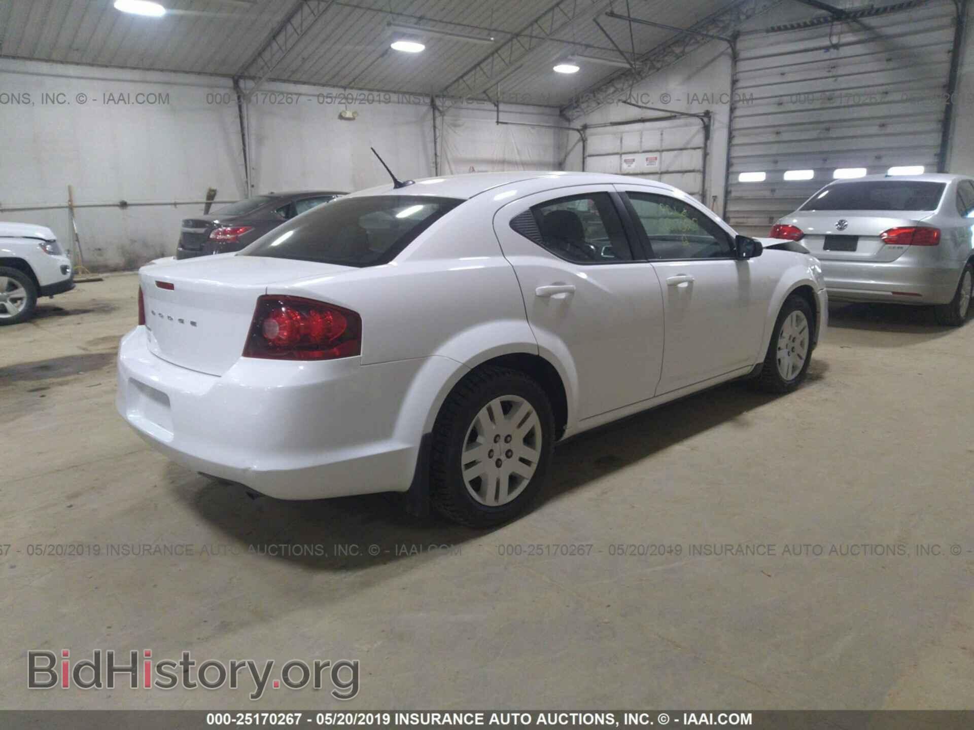 2012 DODGE AVENGER - VIN: 1C3CDZAB0CN207389 - Фото 4