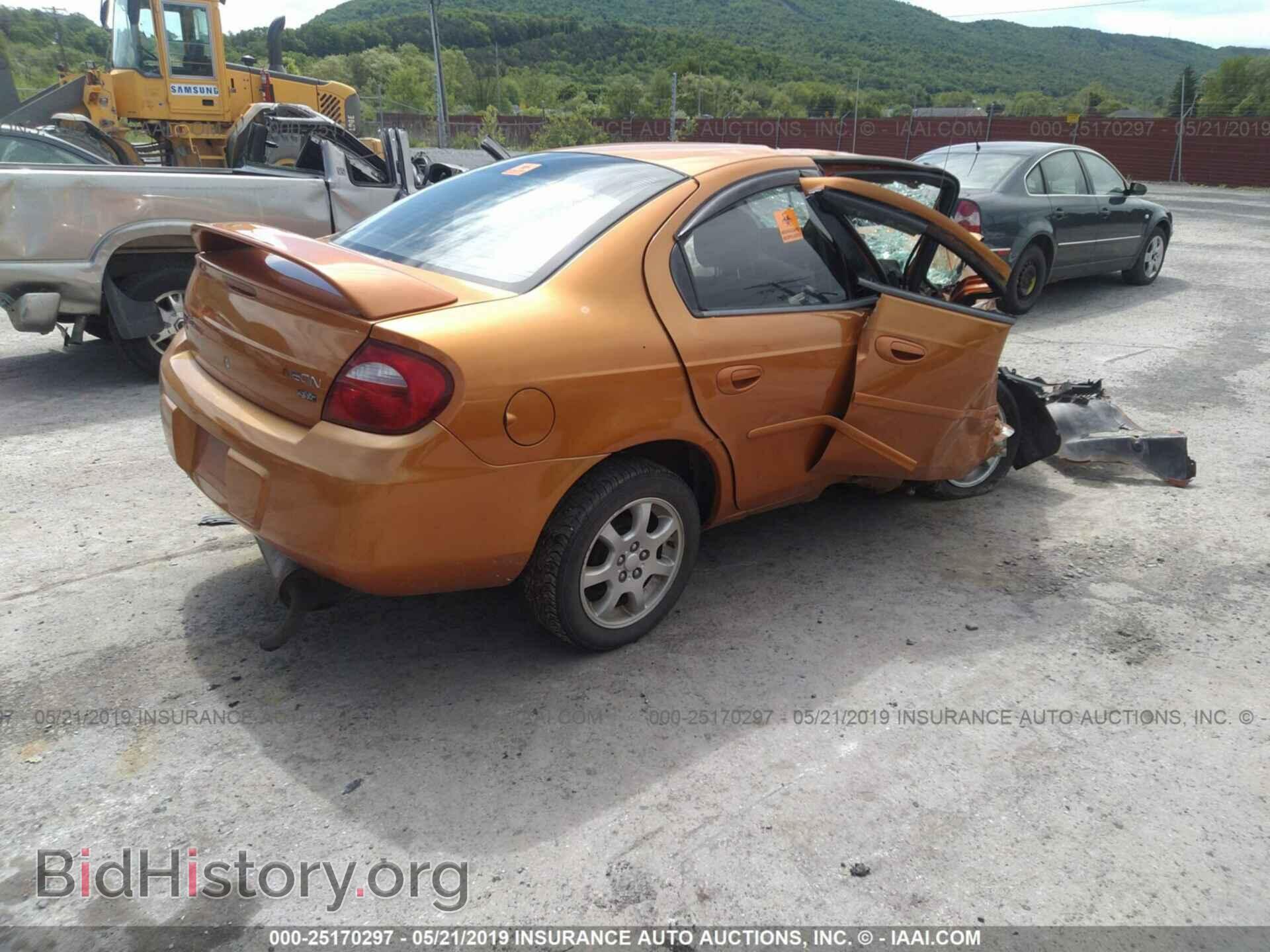 2005 DODGE NEON - VIN: 1B3ES56C45D281865 - Фото 4