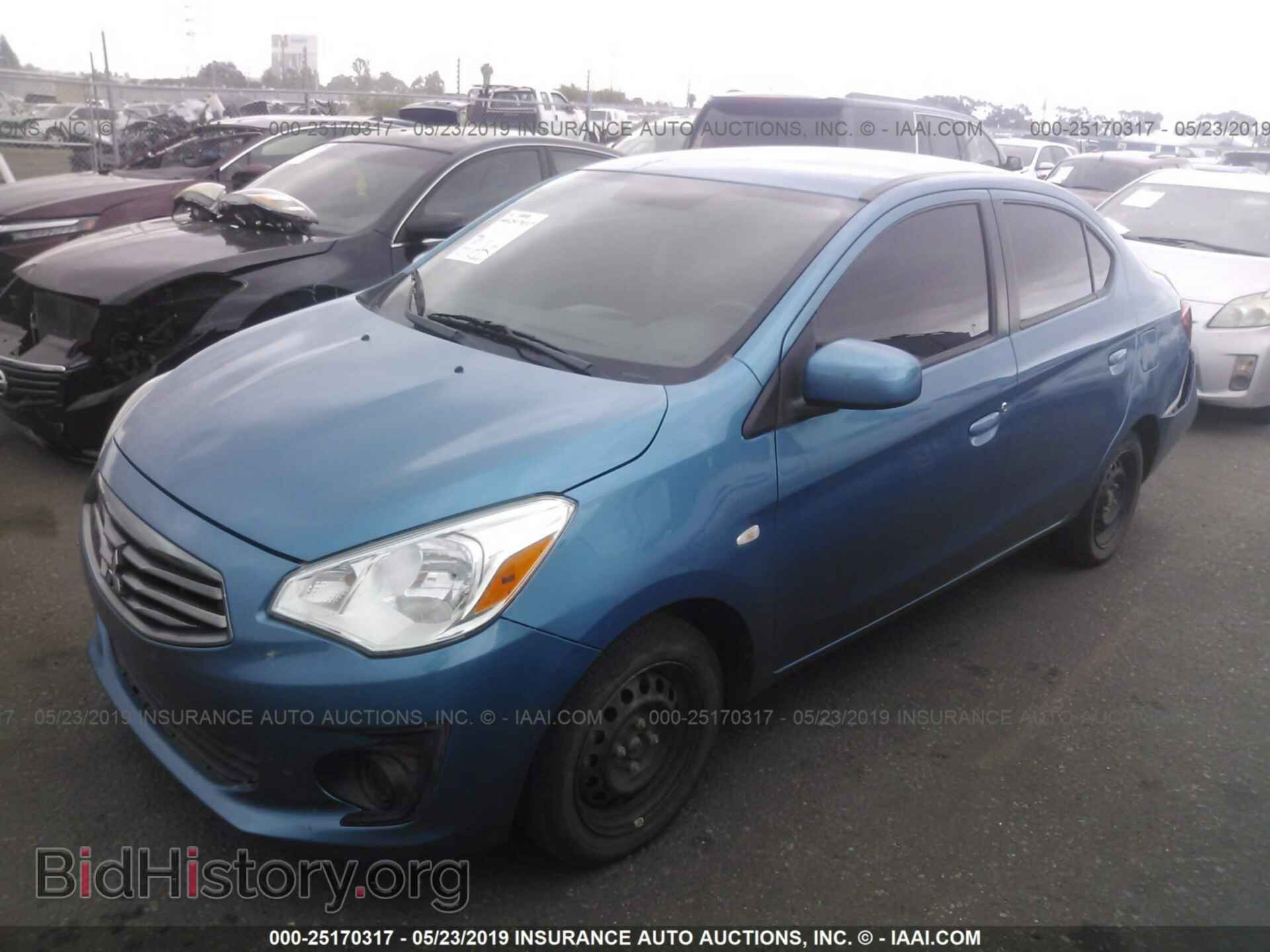 2017 MITSUBISHI MIRAGE - VIN: ML32F3FJXHH002587 - Фото 2