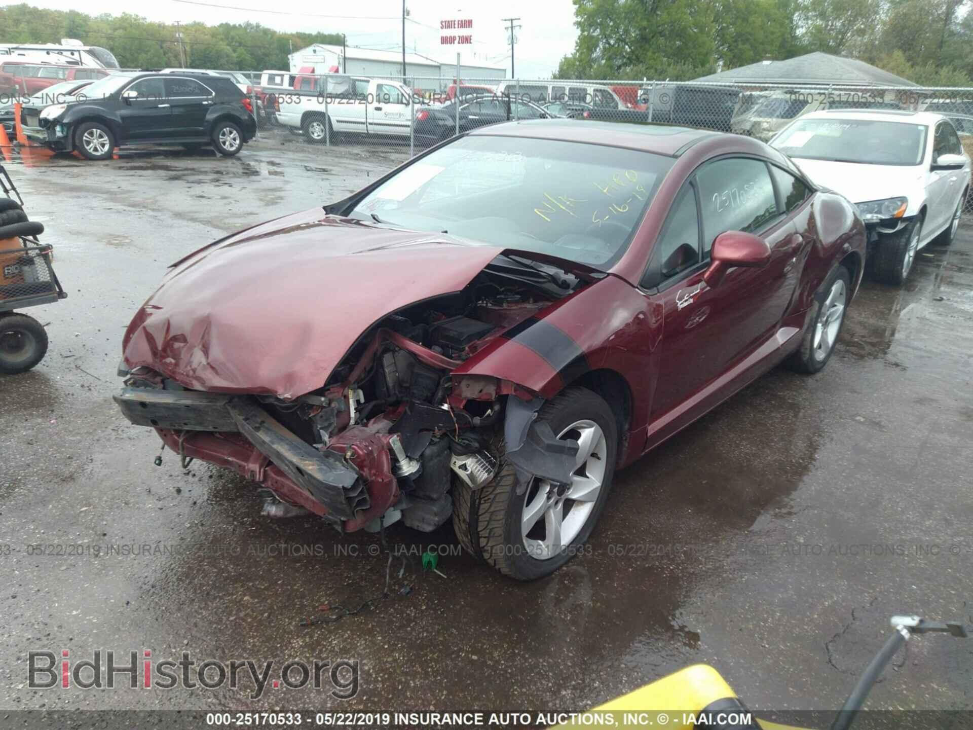 2007 MITSUBISHI ECLIPSE - VIN: 4A3AK24F37E017930 - Photo 2