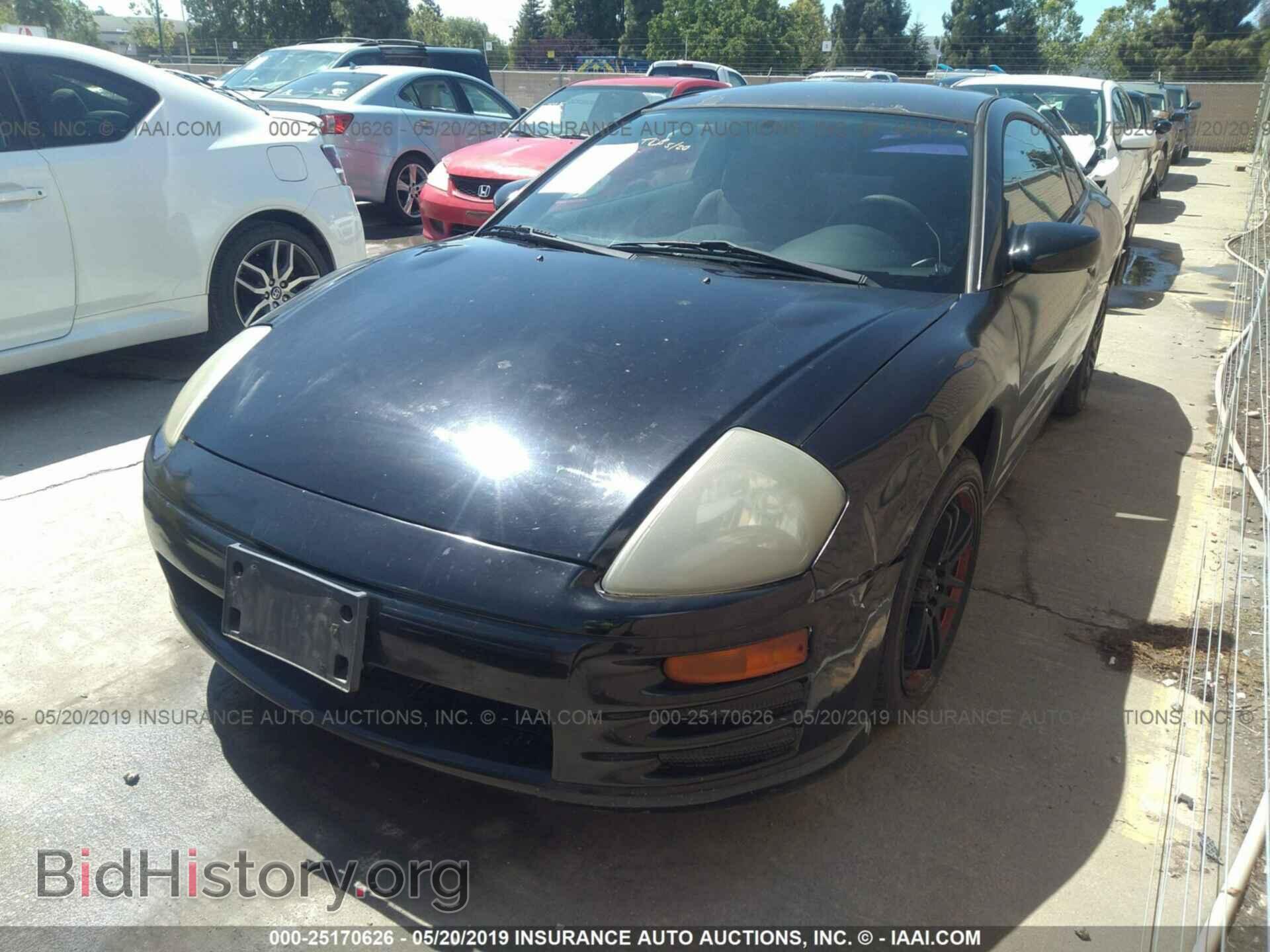 2000 MITSUBISHI ECLIPSE - VIN: 4A3AC34G5YE101499 - Фото 2