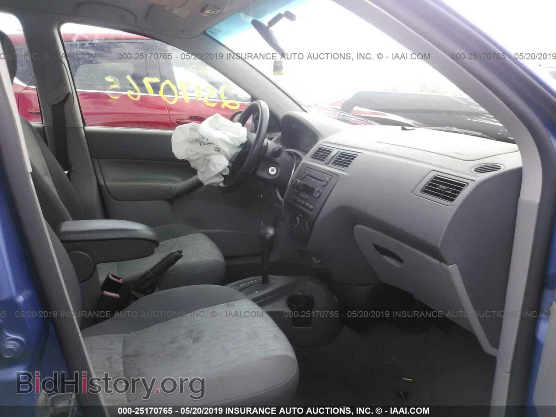2005 FORD FOCUS - VIN: 1FAFP34N35W276096 - Фото 5