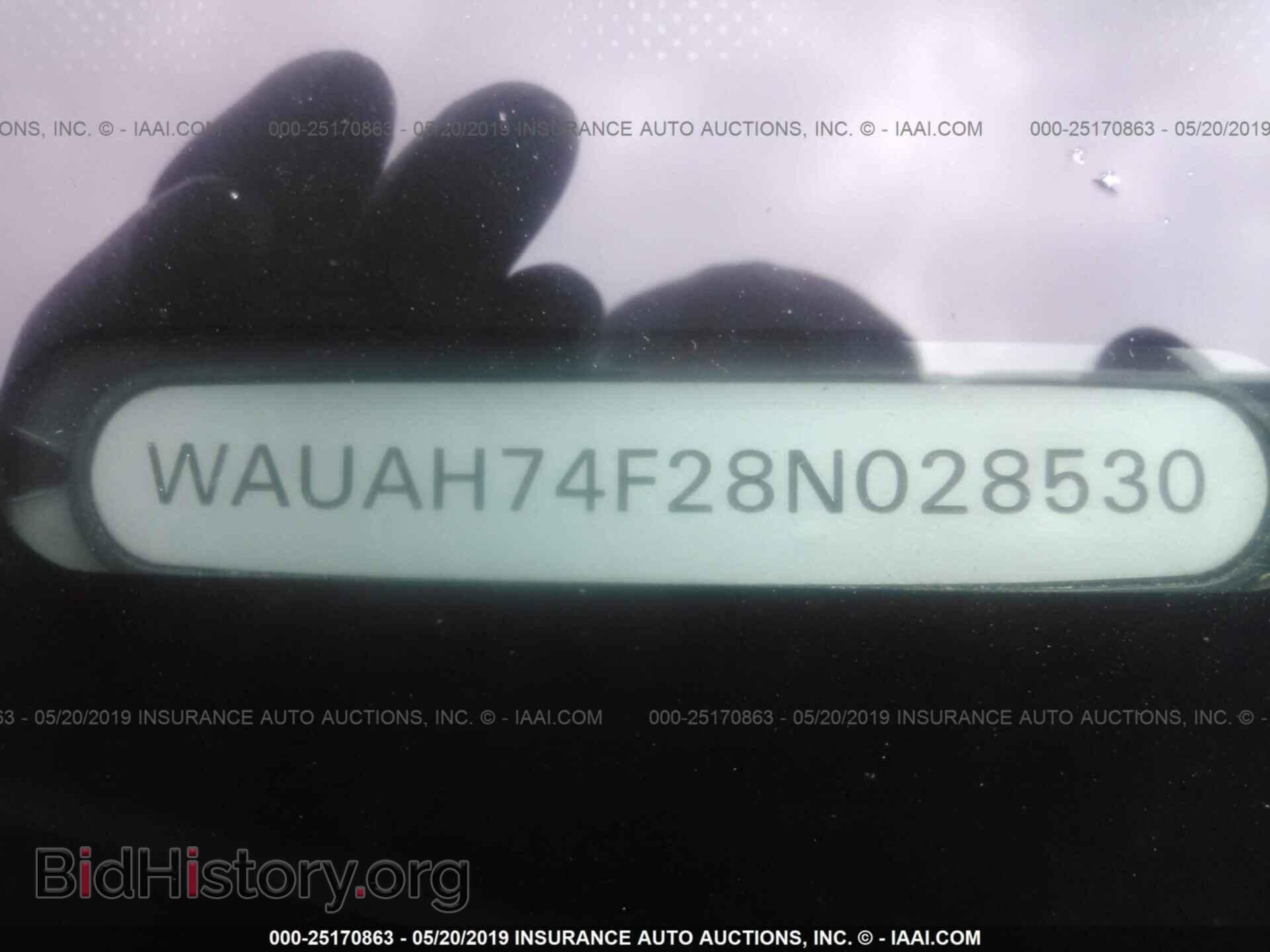 2008 AUDI A6 - VIN: WAUAH74F28N028530 - Фото 9