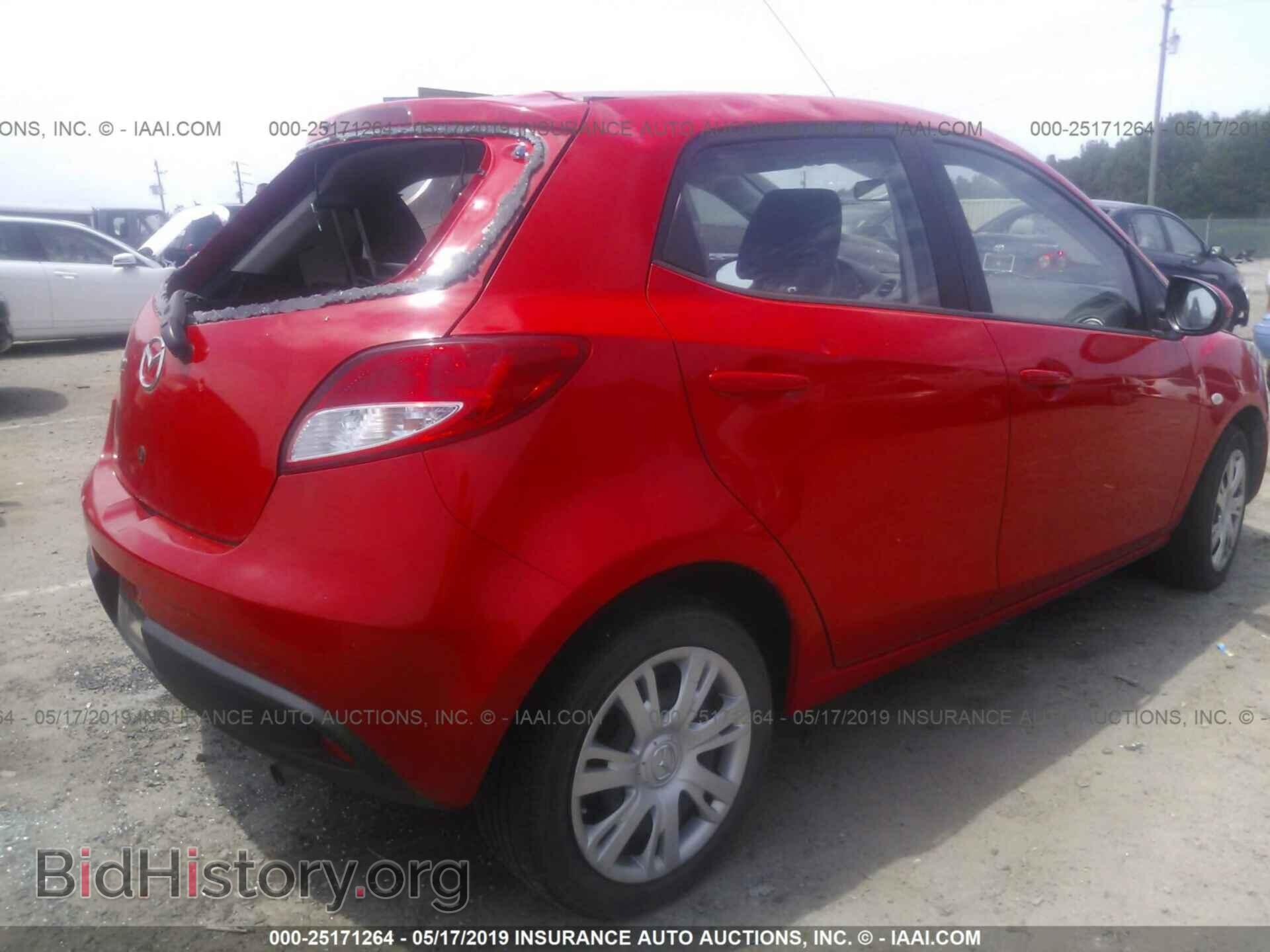 2014 MAZDA MAZDA2 - VIN: JM1DE1KY6E0174349 - Фото 4