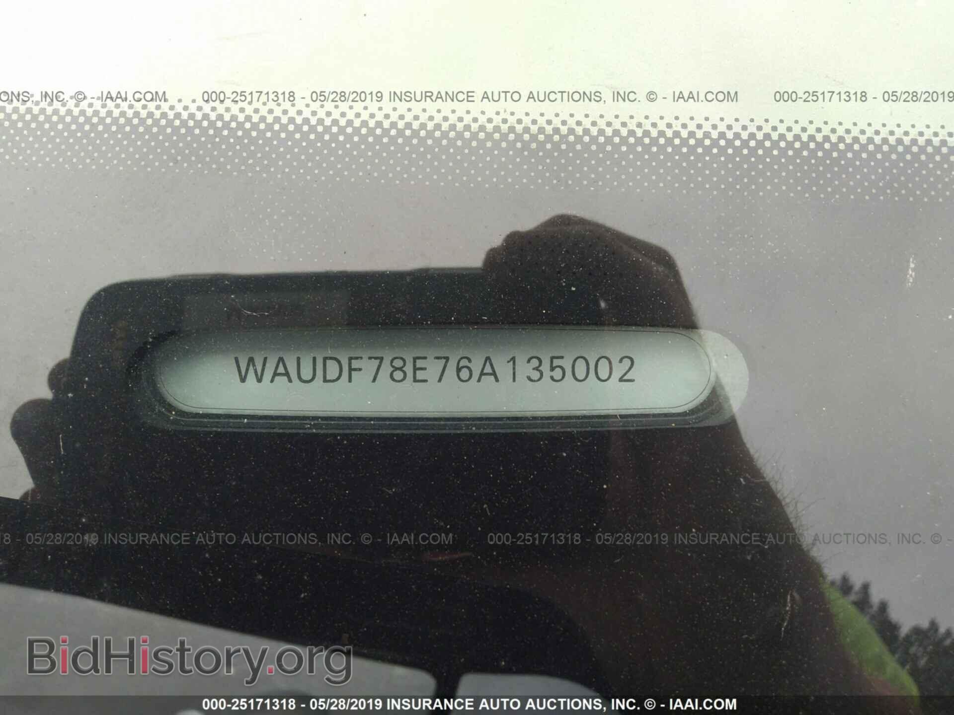 2006 AUDI A4 - VIN: WAUDF78E76A135002 - Фото 9