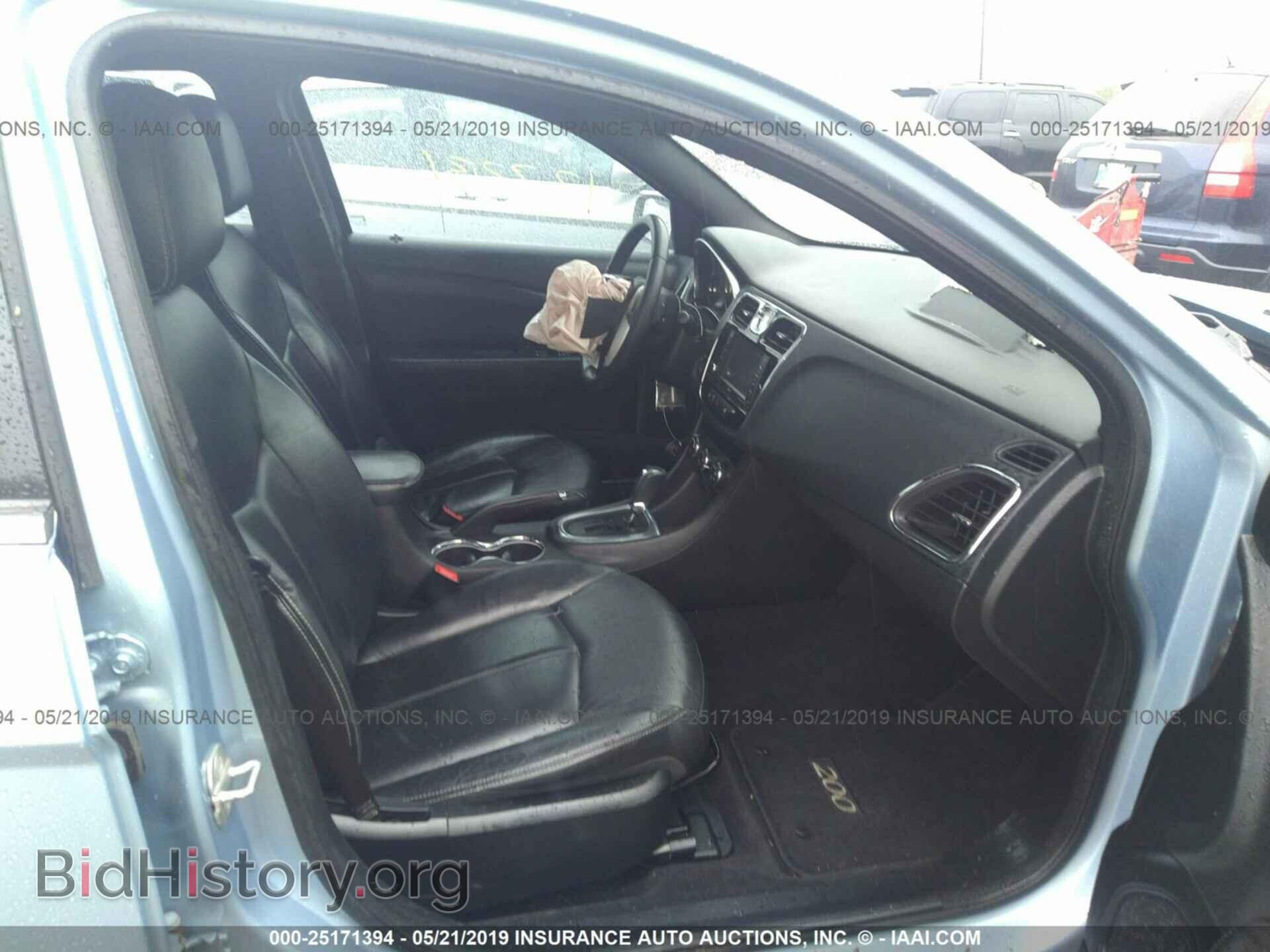 2012 CHRYSLER 200 - VIN: 1C3CCBCG9CN279095 - Фото 5
