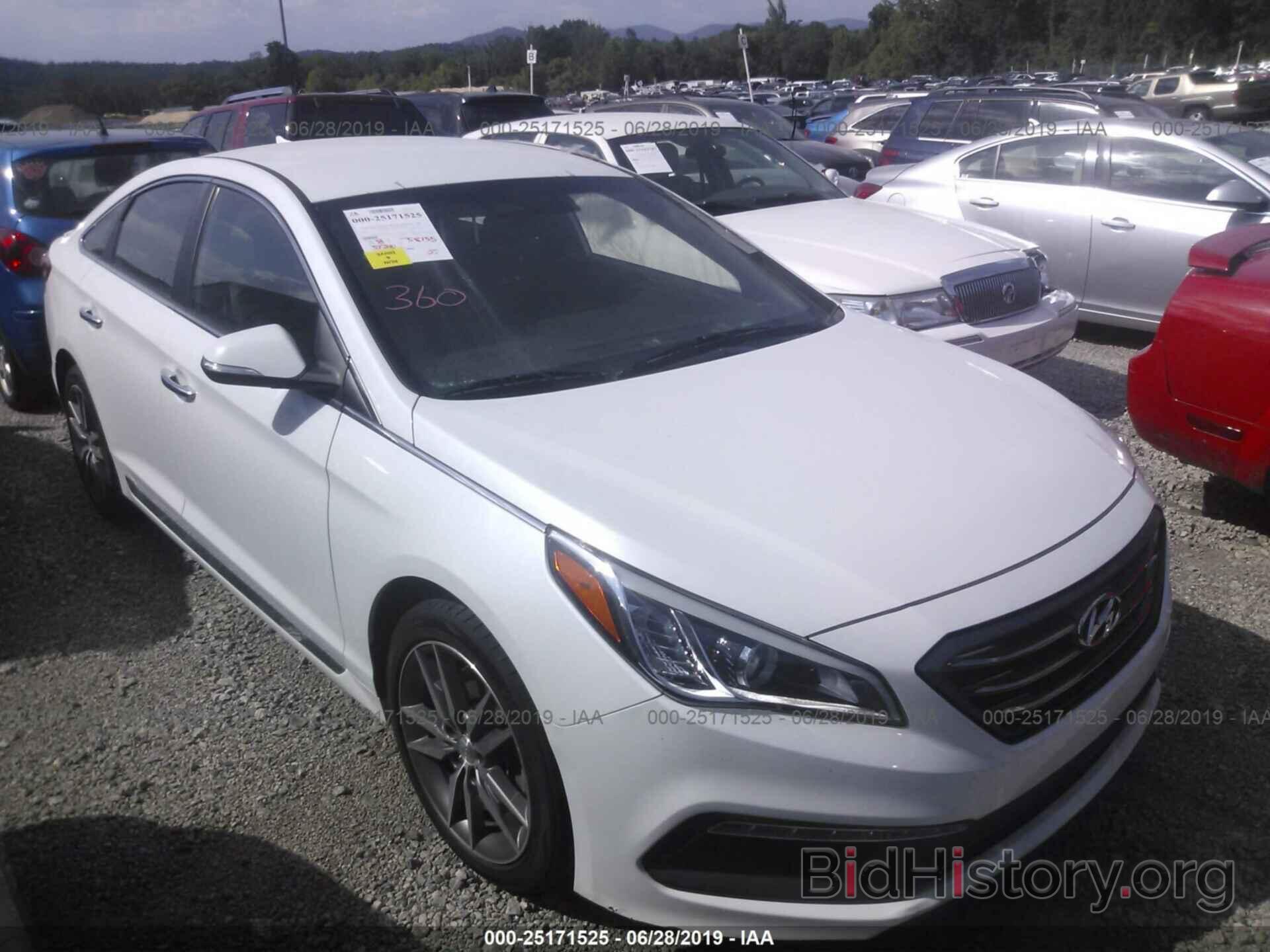 Photo 5NPE34AB4FH076319 - HYUNDAI SONATA 2015