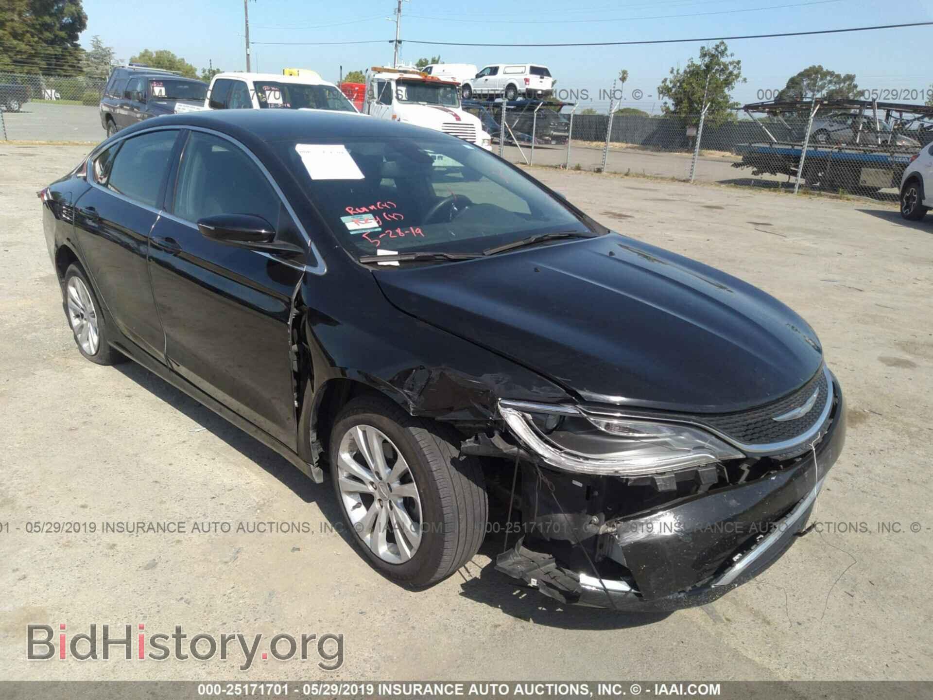 Photo 1C3CCCAB0GN160175 - CHRYSLER 200 2016