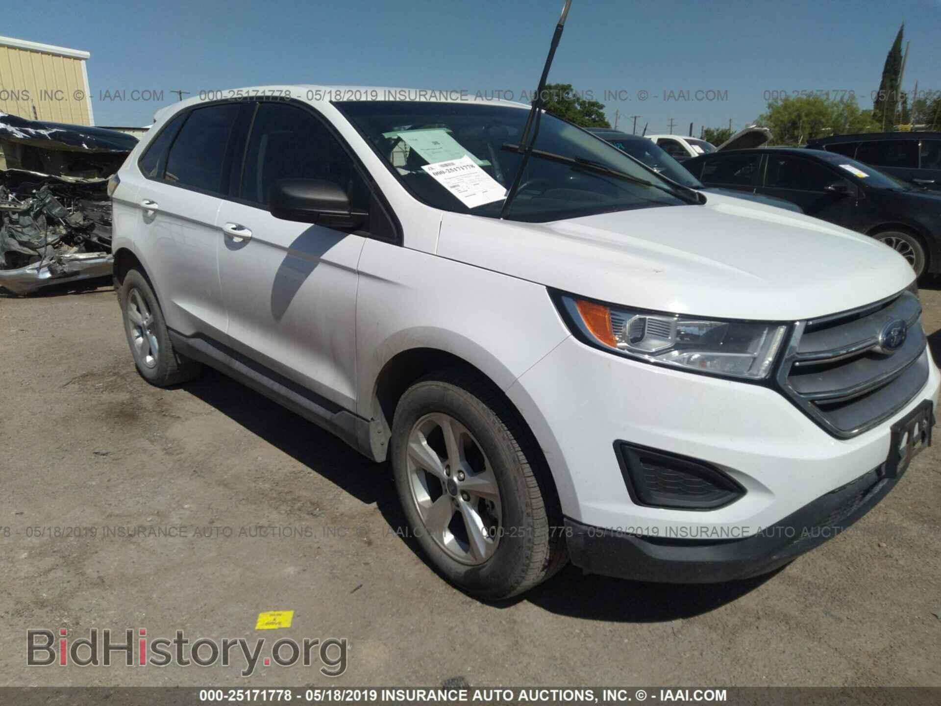 Фотография 2FMTK4G80FBB39400 - FORD EDGE 2015