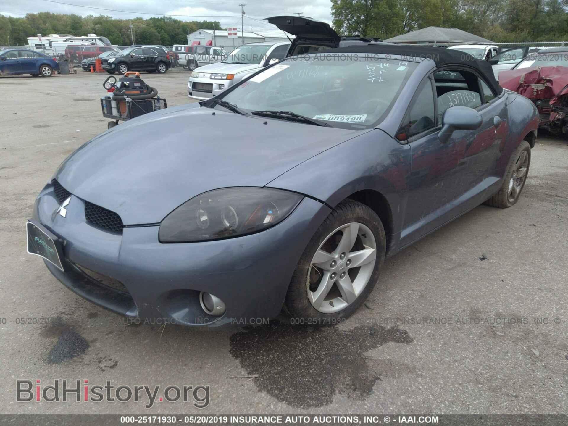 2007 MITSUBISHI ECLIPSE - VIN: 4A3AL25F77E055897 - Photo 2
