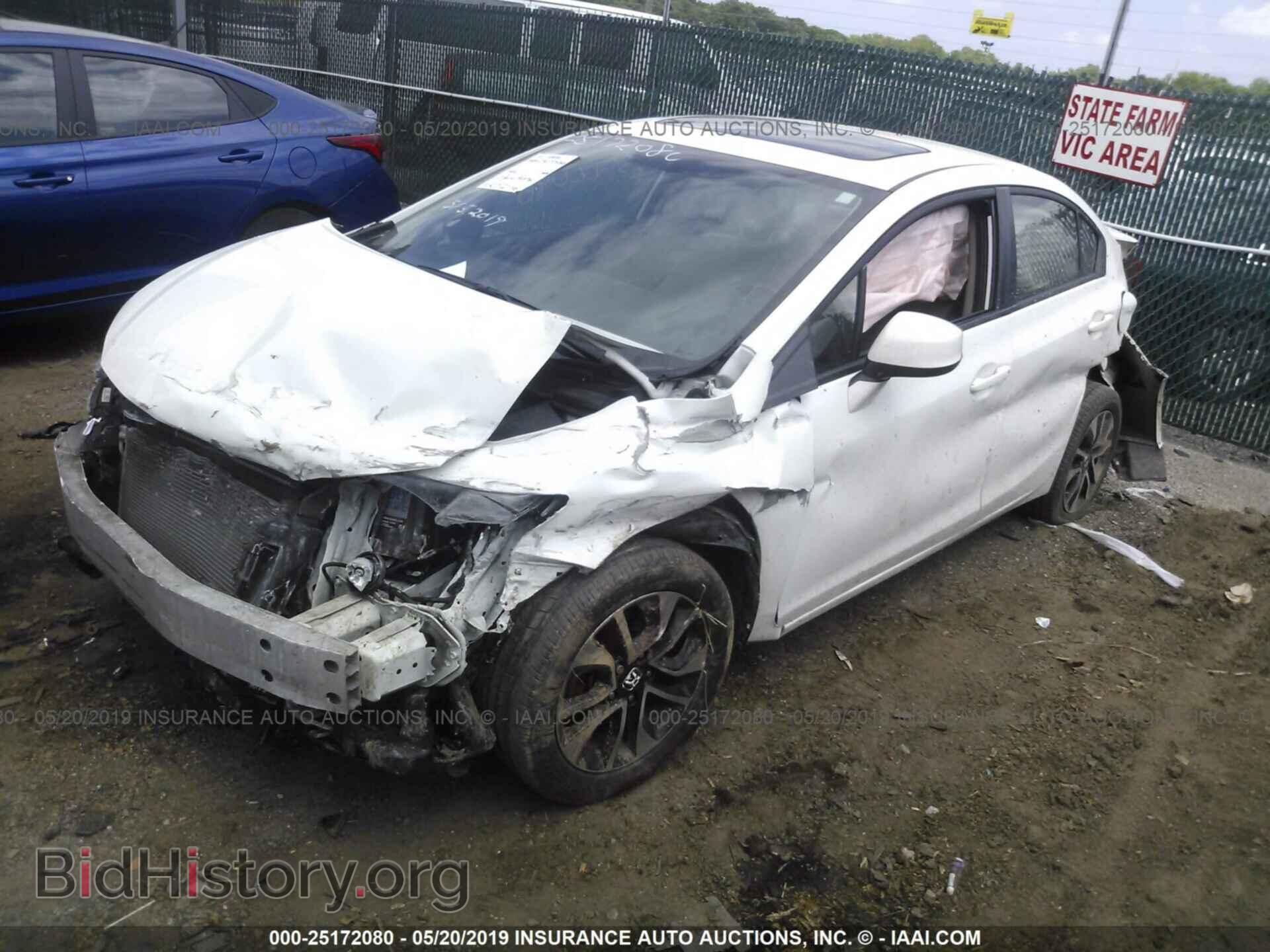2013 HONDA CIVIC - VIN: 19XFB2F85DE270318 - Фото 2