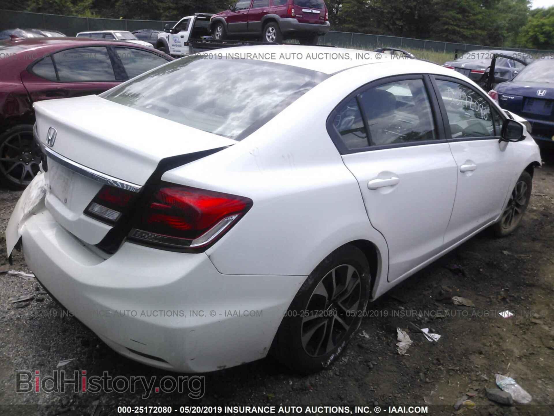 2013 HONDA CIVIC - VIN: 19XFB2F85DE270318 - Фото 4
