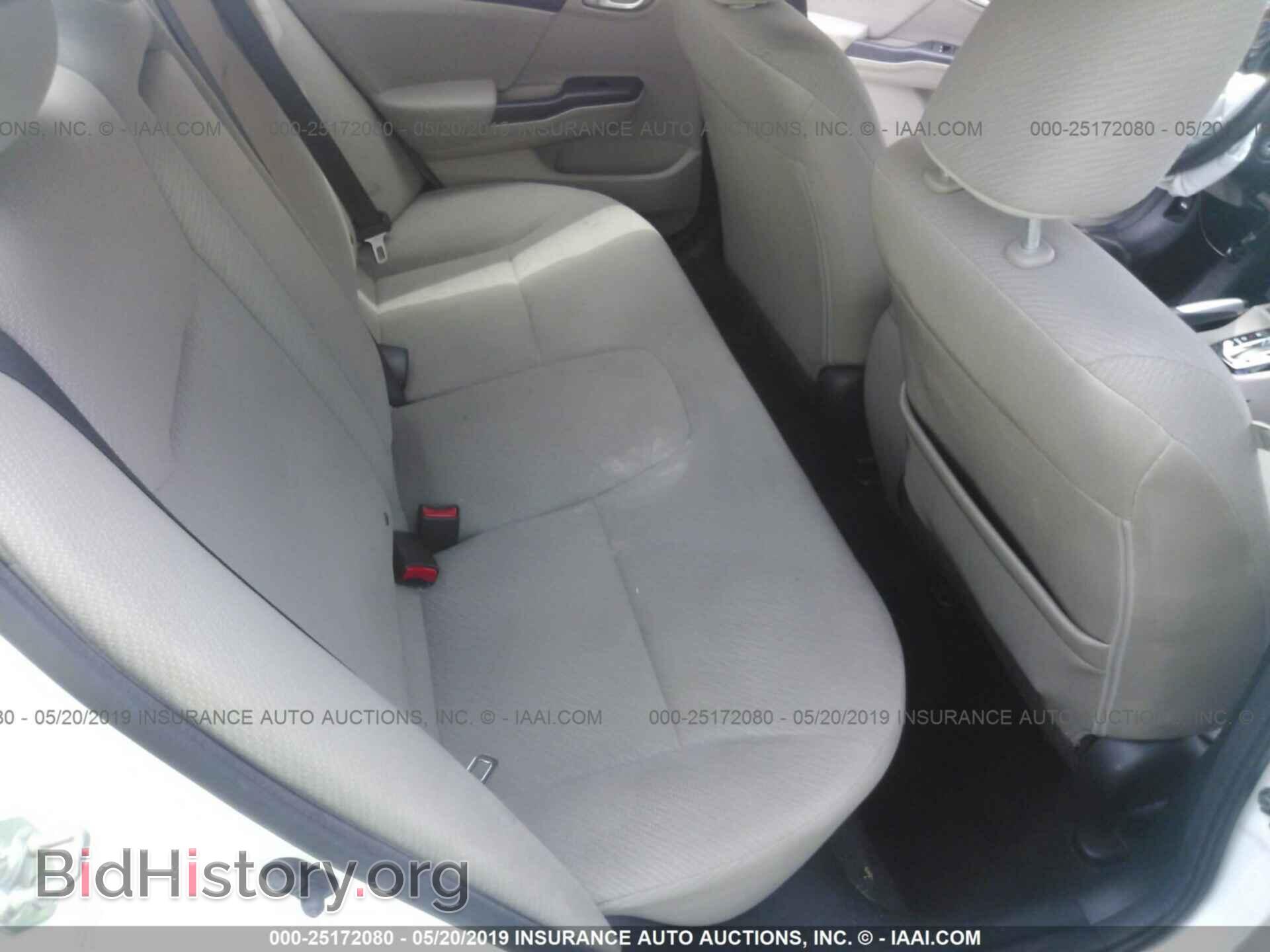 2013 HONDA CIVIC - VIN: 19XFB2F85DE270318 - Фото 8