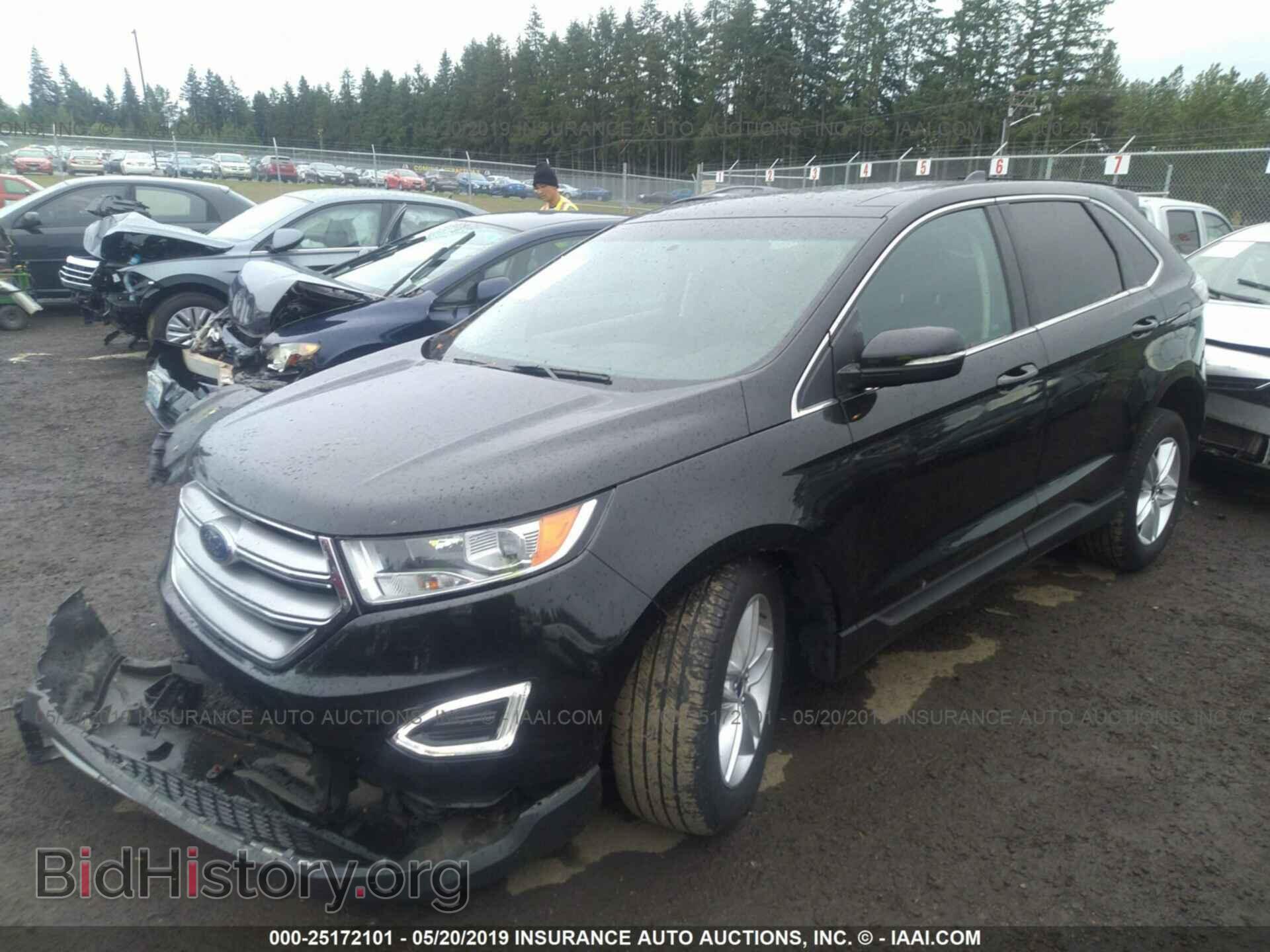2015 FORD EDGE - VIN: 2FMTK4J90FBC07924 - Фото 2