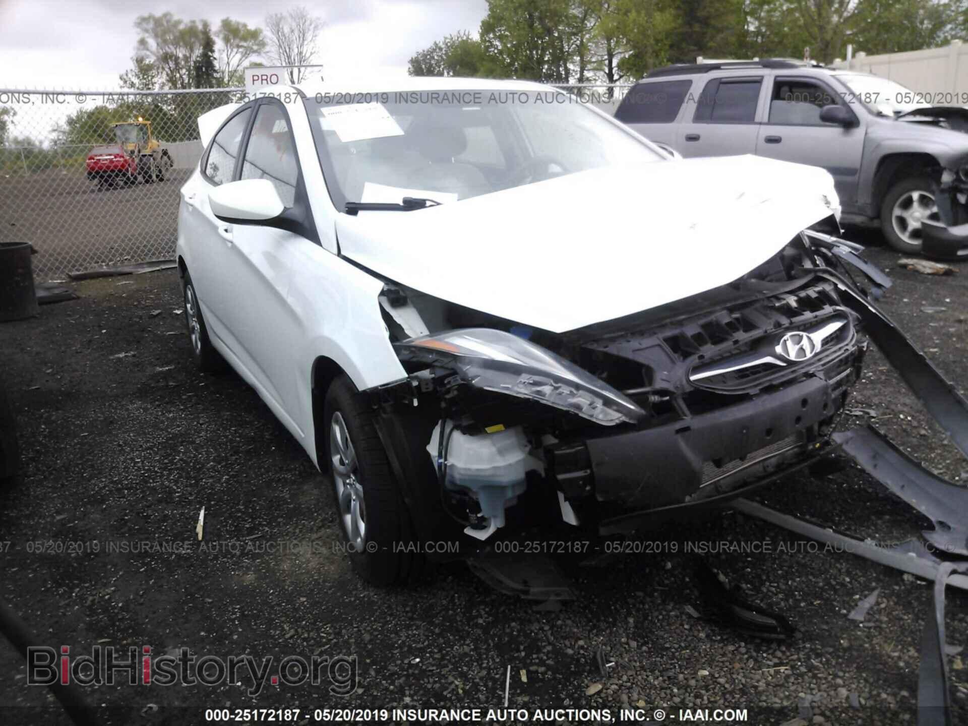 Фотография KMHCT4AE6EU702714 - HYUNDAI ACCENT 2014