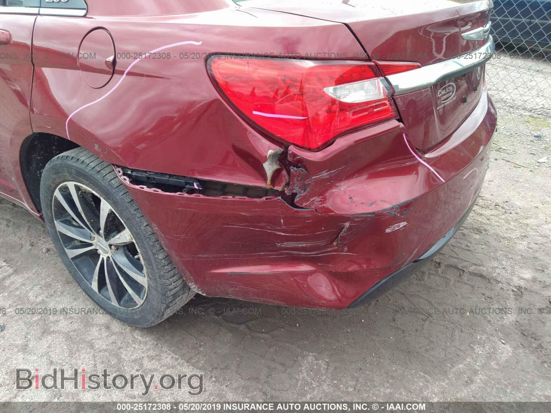 2013 CHRYSLER 200 - VIN: 1C3CCBBB8DN595322 - Фото 6