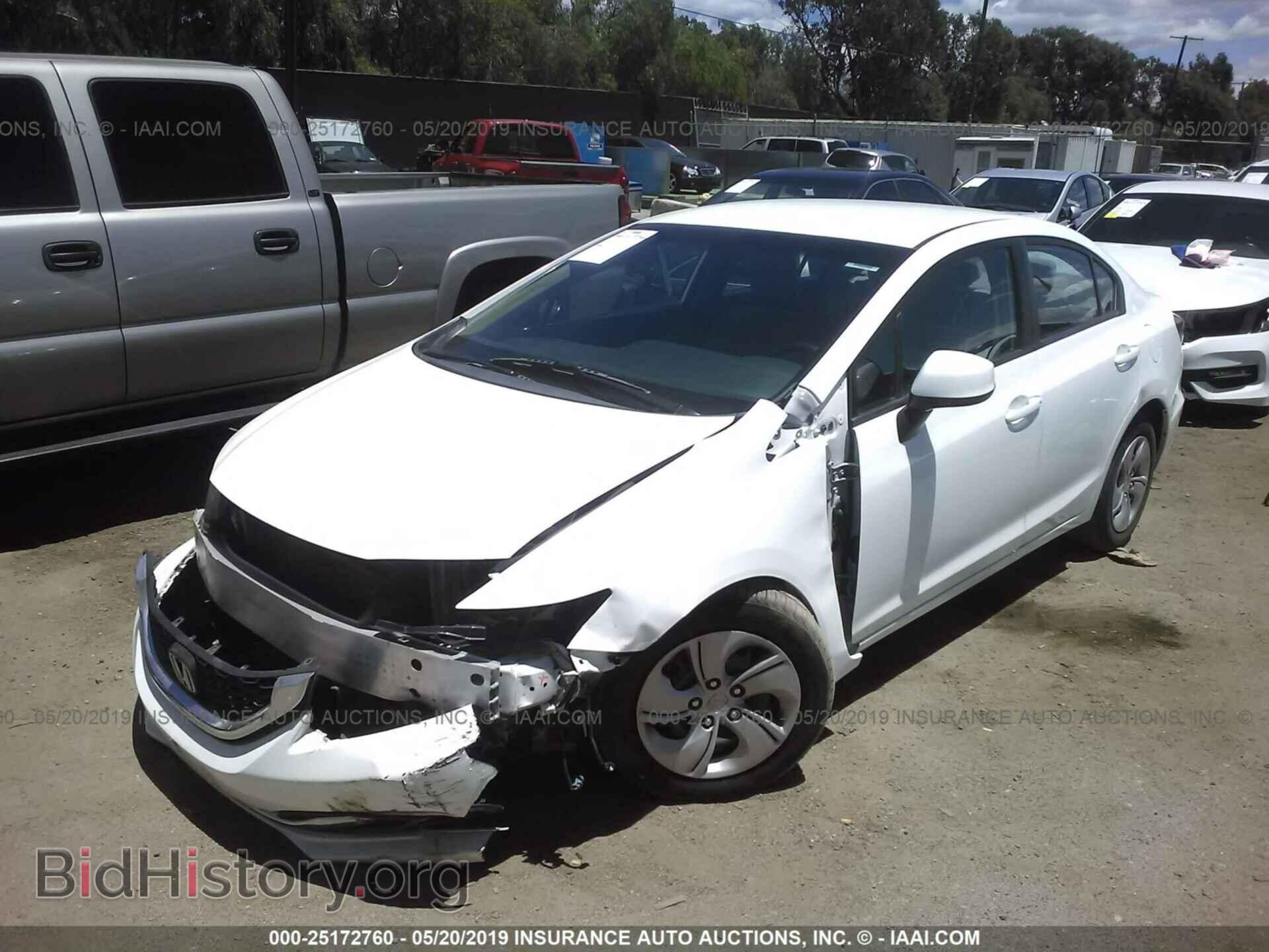 2013 HONDA CIVIC - VIN: 19XFB2F51DE256762 - Фото 2
