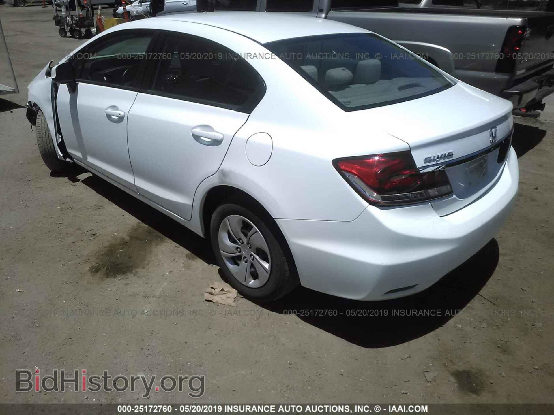 2013 HONDA CIVIC - VIN: 19XFB2F51DE256762 - Фото 3