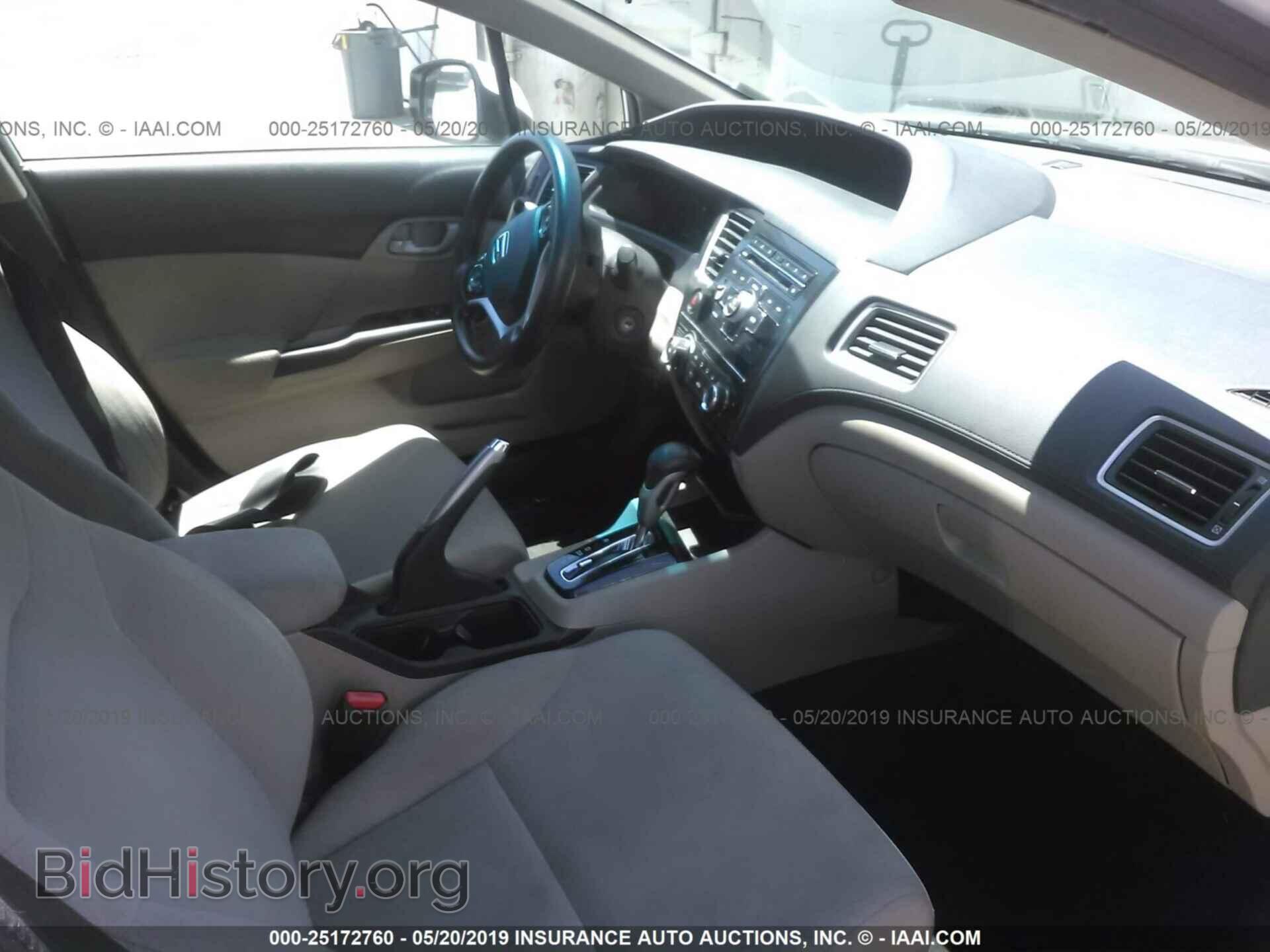 2013 HONDA CIVIC - VIN: 19XFB2F51DE256762 - Фото 5