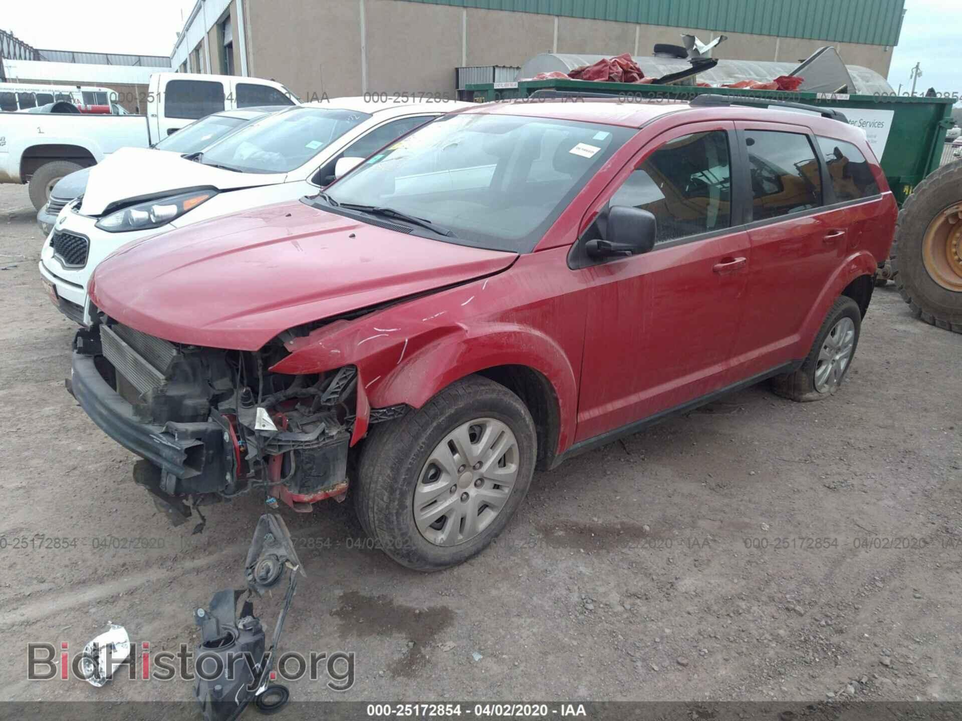 2017 Dodge Journey - VIN: 3C4PDCAB7HT517296 - Фото 2