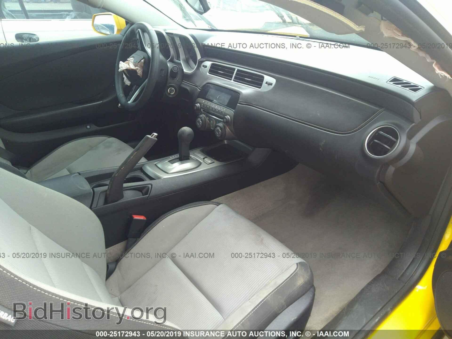2012 CHEVROLET CAMARO - VIN: 2G1FB1E38C9186919 - Фото 5