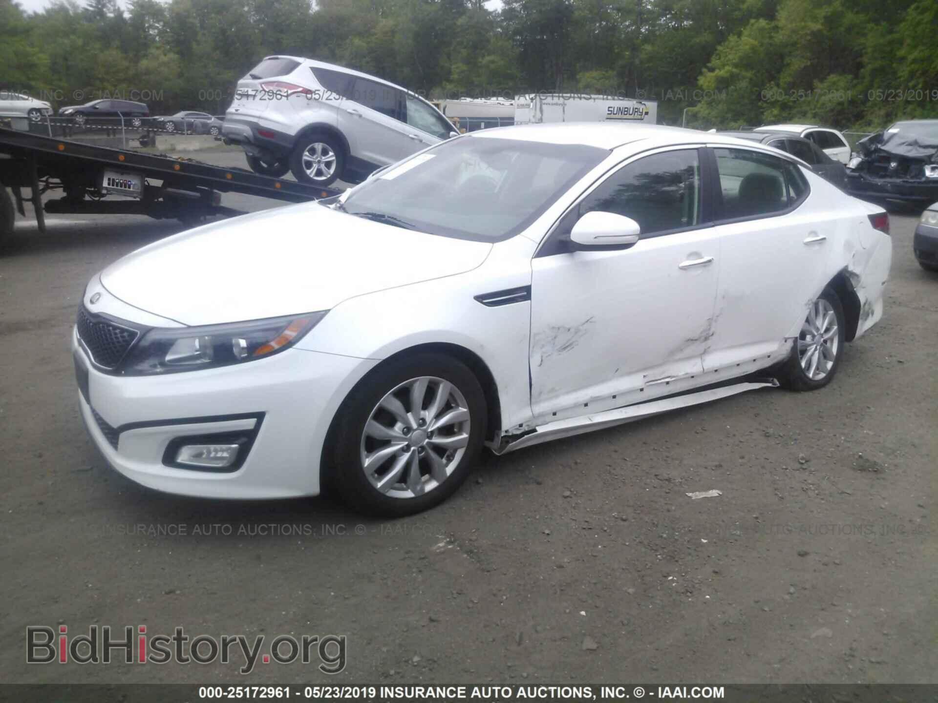 2015 KIA OPTIMA - VIN: 5XXGN4A76FG471192 - Фото 2