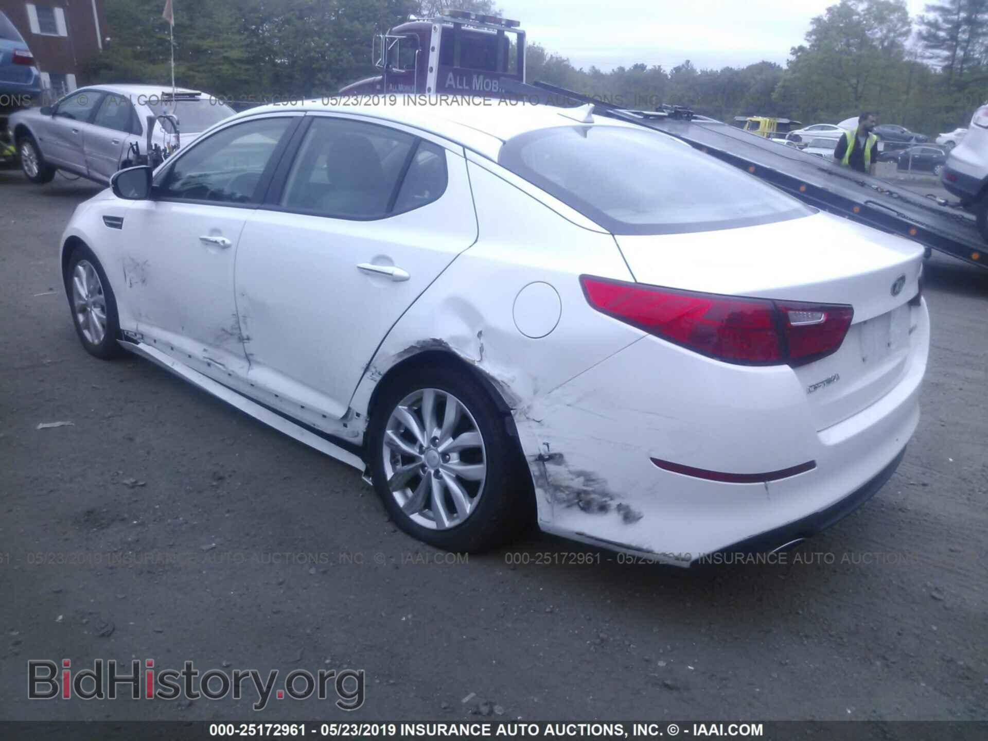 2015 KIA OPTIMA - VIN: 5XXGN4A76FG471192 - Фото 3