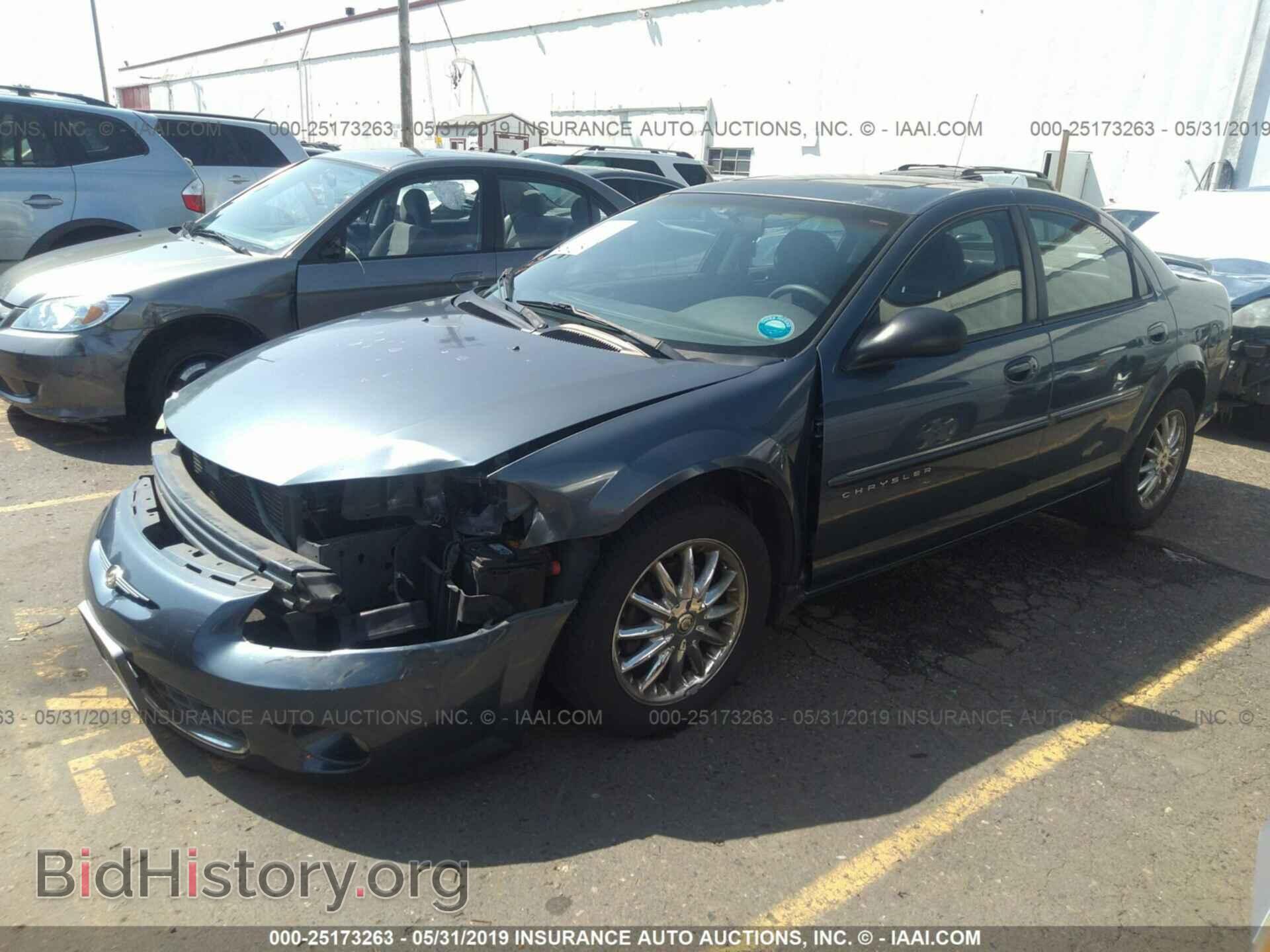 2001 CHRYSLER SEBRING - VIN: 1C3EL56U21N678455 - Фото 2