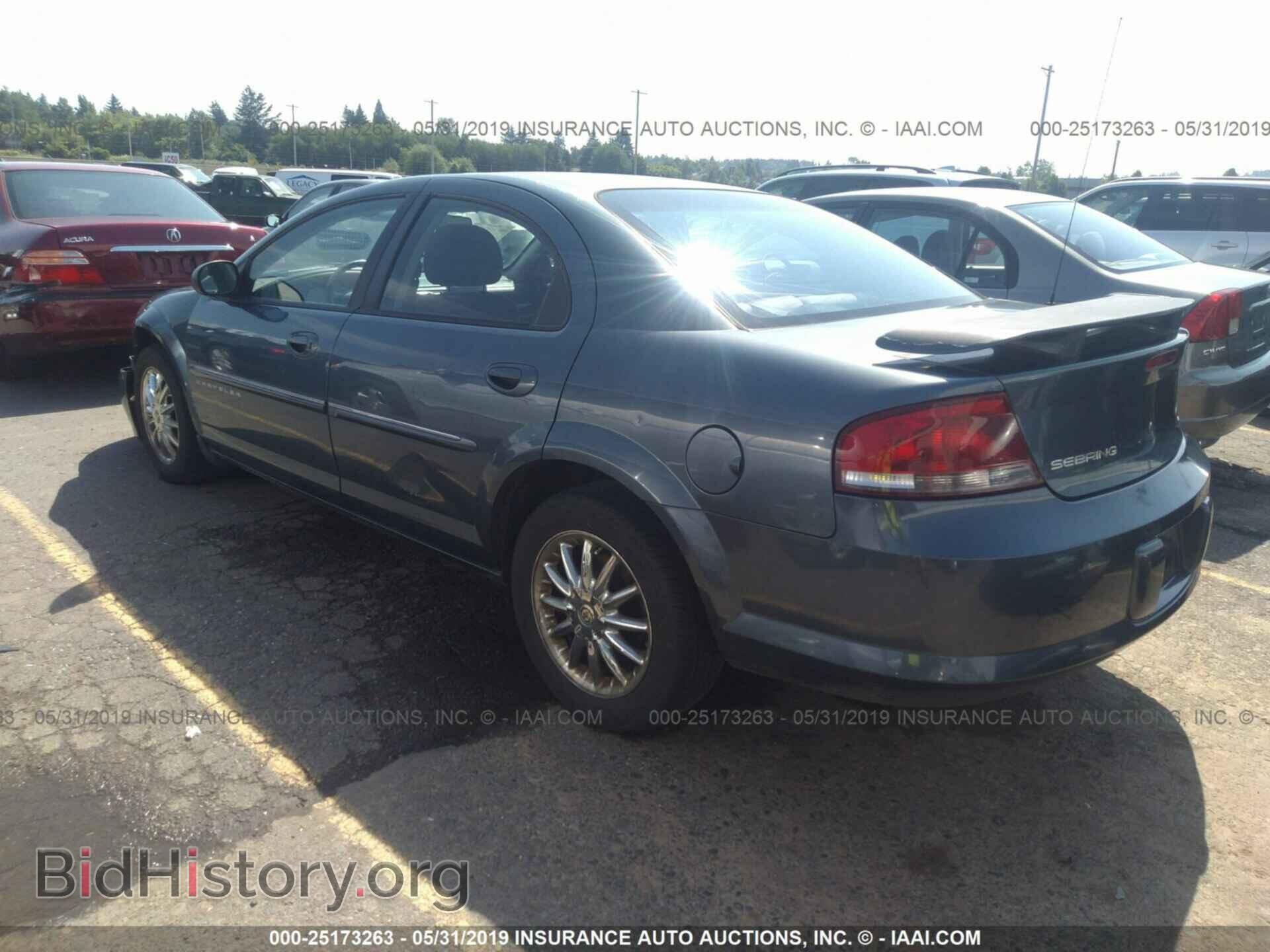 2001 CHRYSLER SEBRING - VIN: 1C3EL56U21N678455 - Фото 3