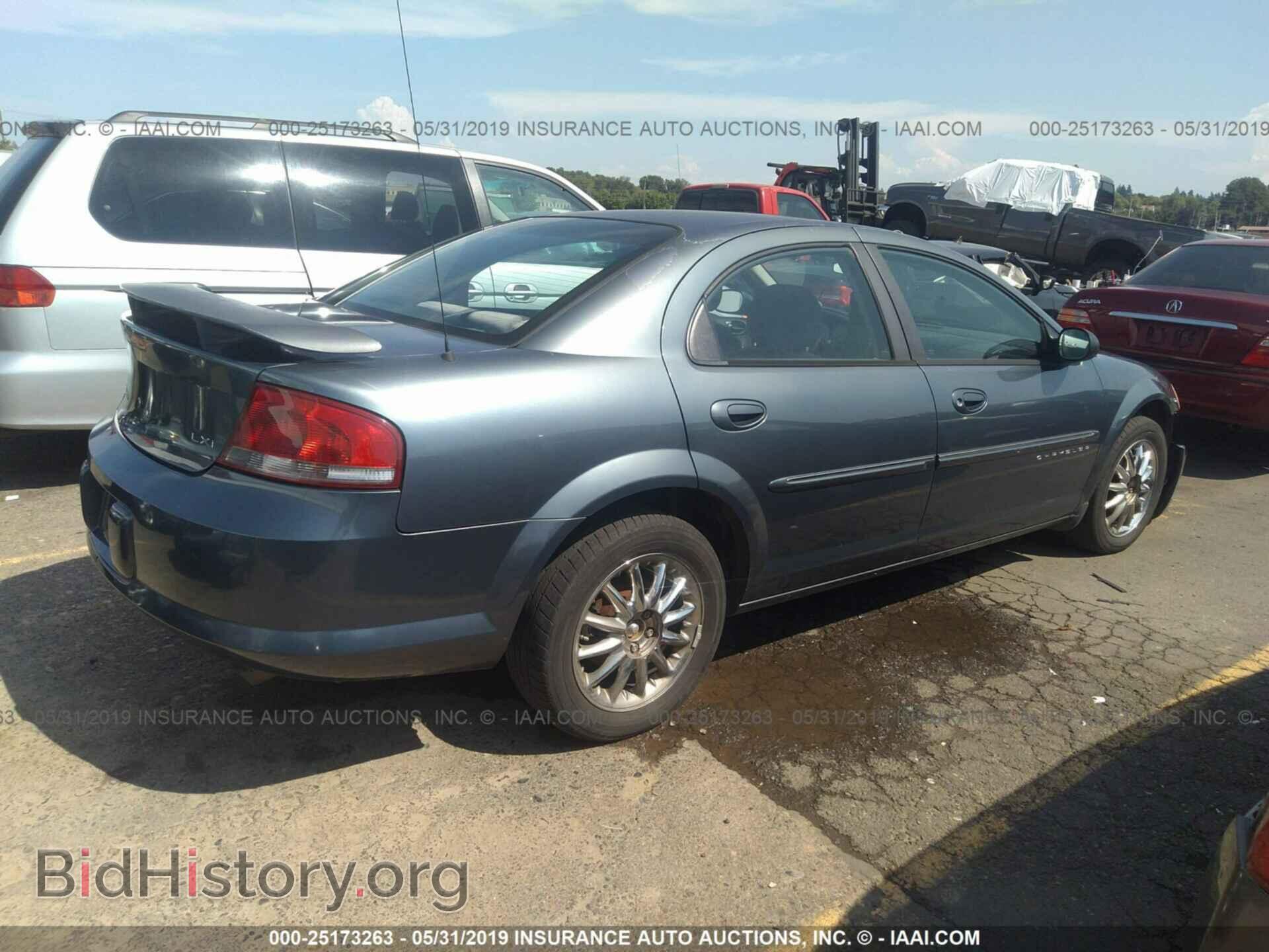 2001 CHRYSLER SEBRING - VIN: 1C3EL56U21N678455 - Фото 4
