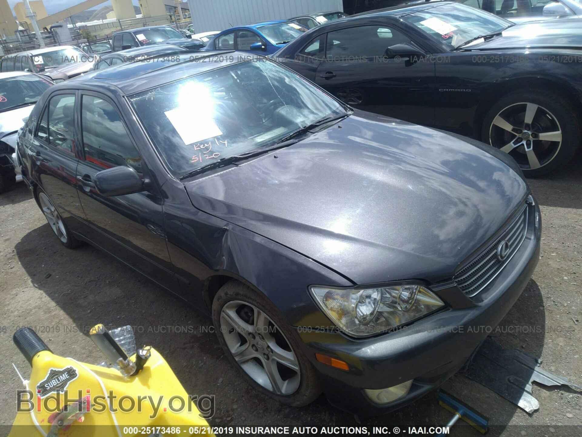 Photo JTHBD182410029378 - LEXUS IS 2001