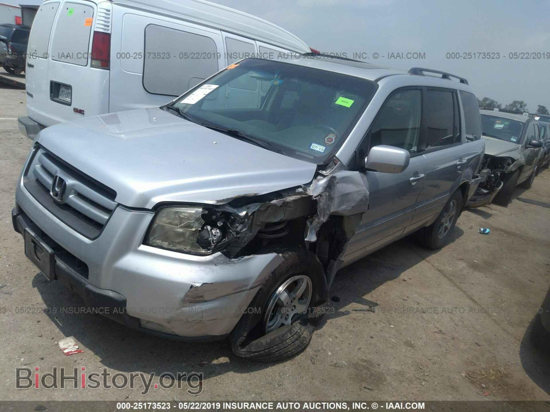 2006 HONDA PILOT - VIN: 5FNYF28546B027645 - Фото 2