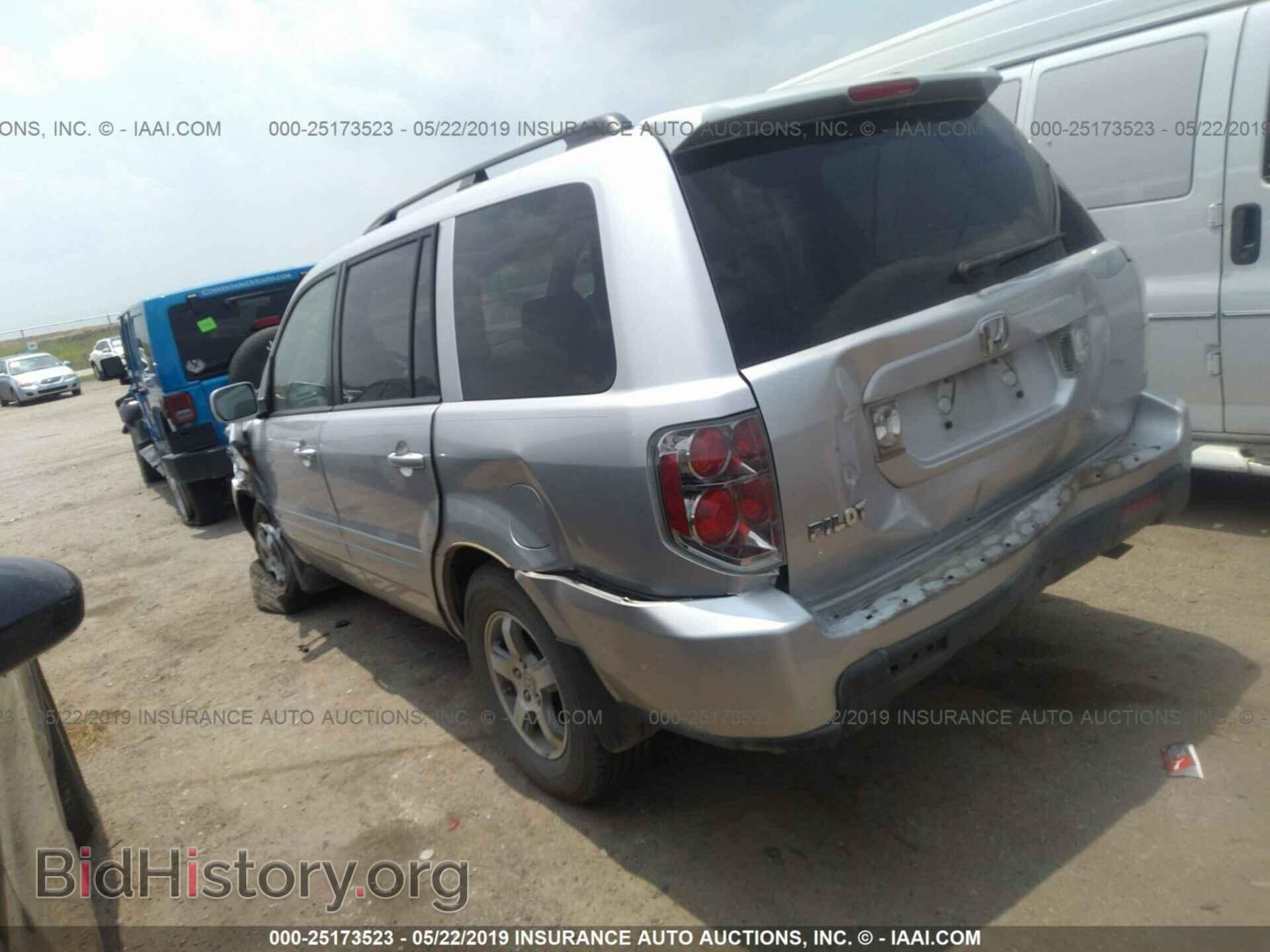 2006 HONDA PILOT - VIN: 5FNYF28546B027645 - Фото 3