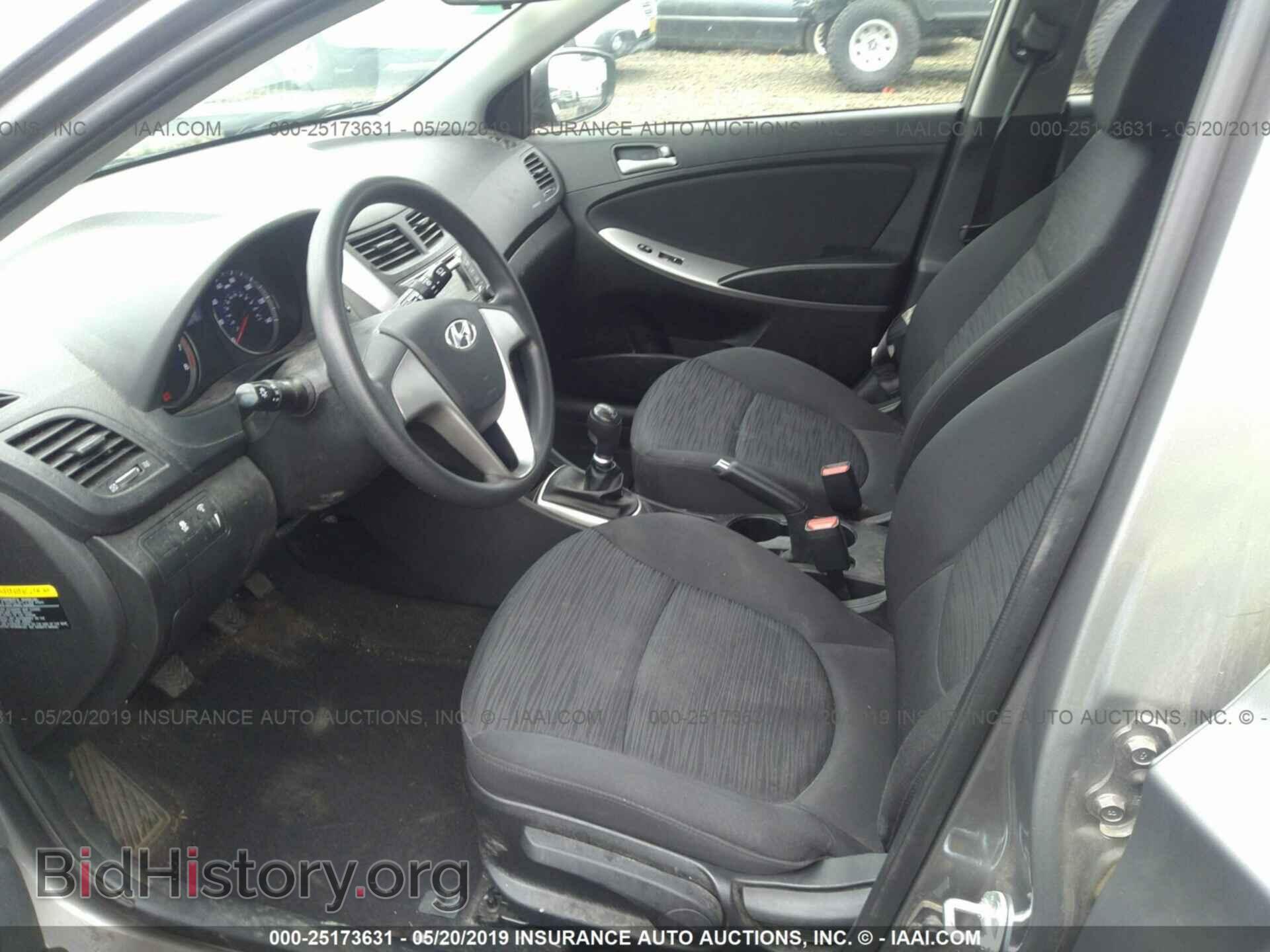 2017 HYUNDAI ACCENT - VIN: KMHCT5AE2HU356445 - Фото 5