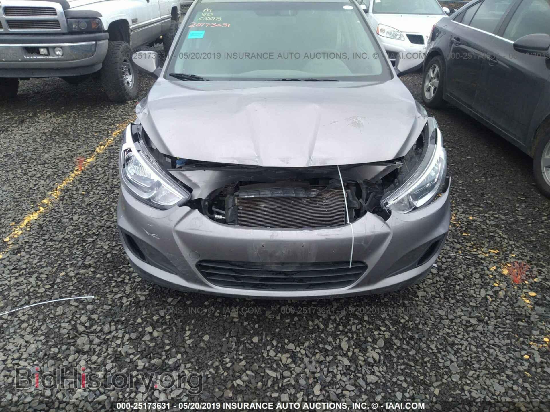 2017 HYUNDAI ACCENT - VIN: KMHCT5AE2HU356445 - Фото 6