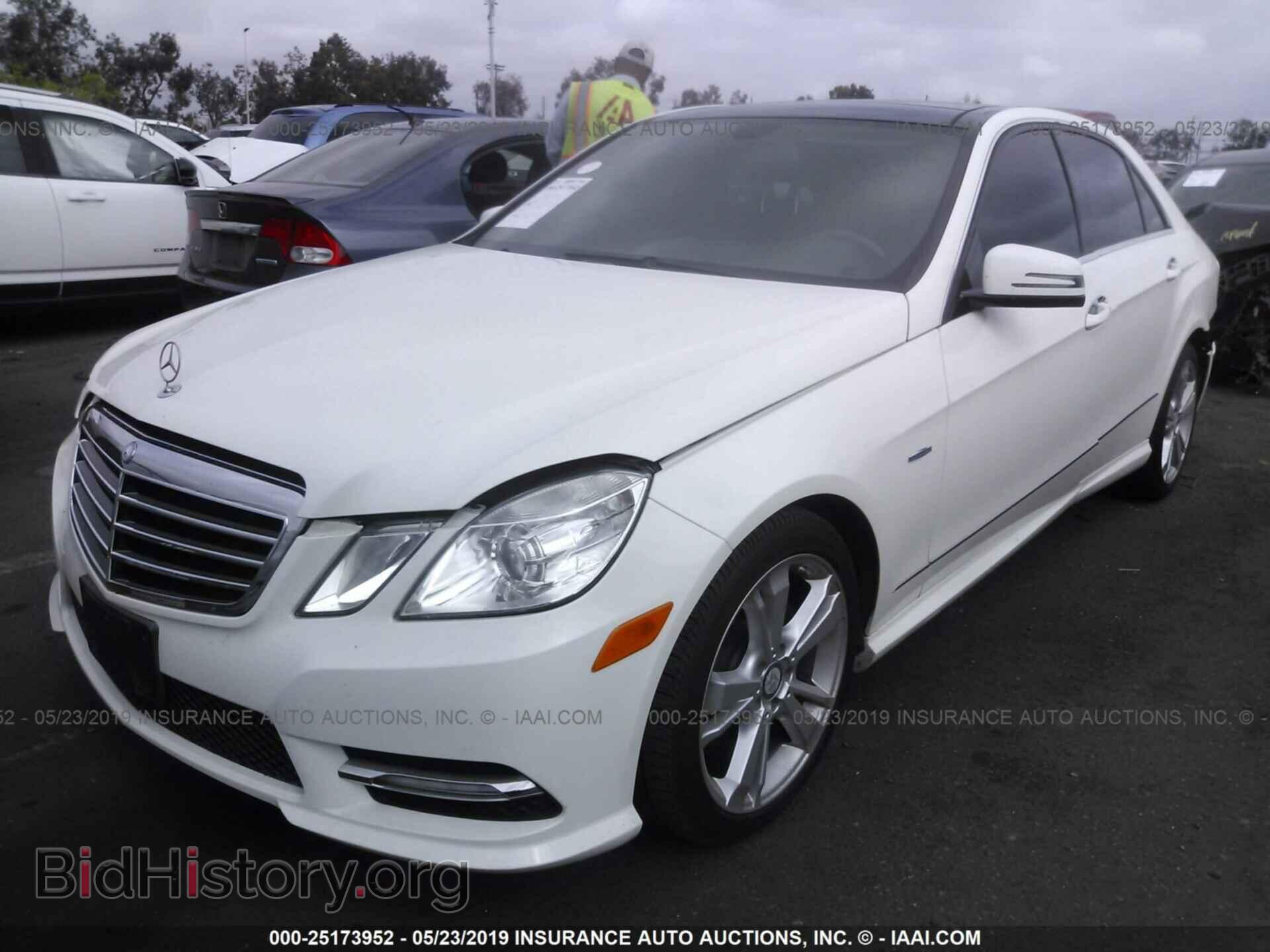 2012 MERCEDES-BENZ E - VIN: WDDHF5KB6CA520611 - Фото 2