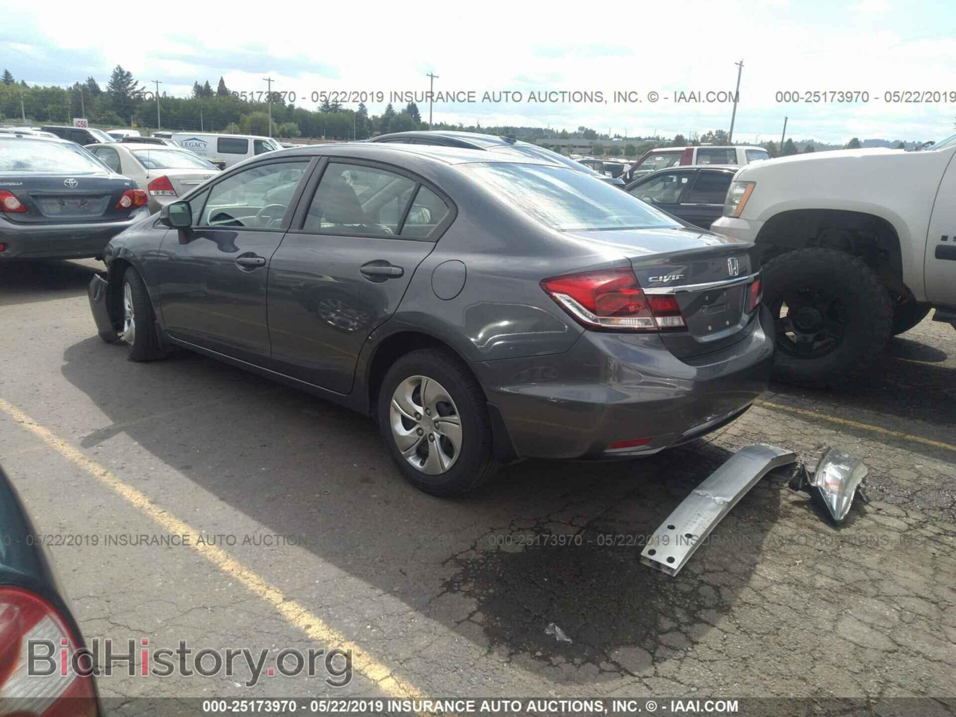 2013 HONDA CIVIC - VIN: 19XFB2F52DE277426 - Фото 3