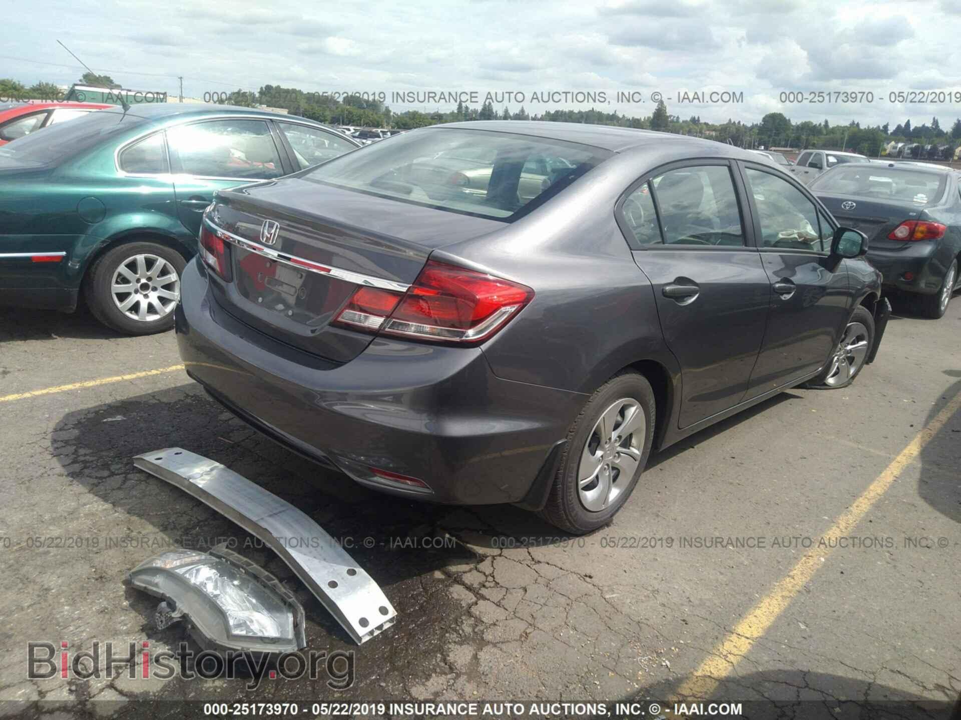 2013 HONDA CIVIC - VIN: 19XFB2F52DE277426 - Фото 4