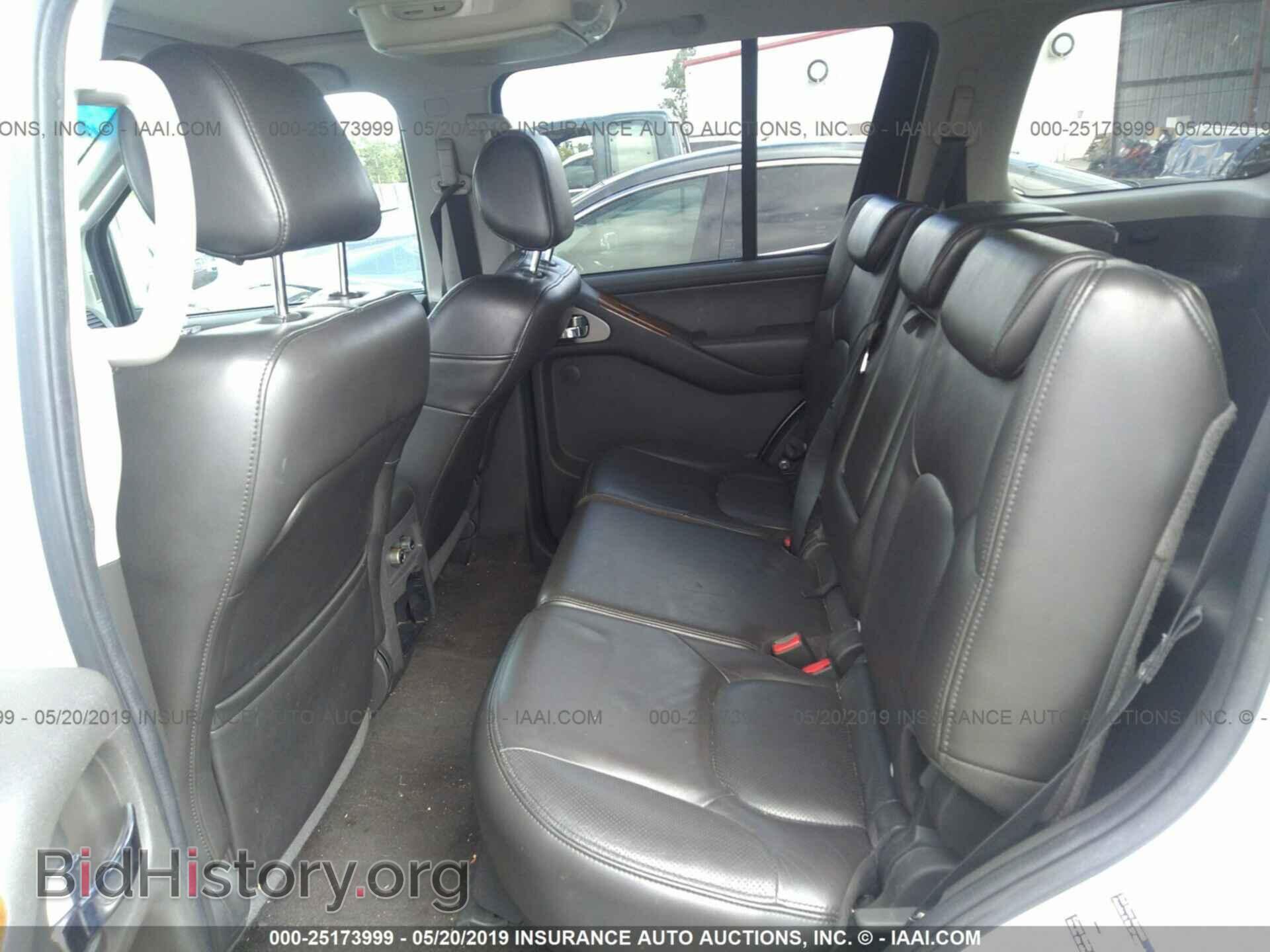 2007 NISSAN PATHFINDER - VIN: 5N1AR18U47C614299 - Фото 8