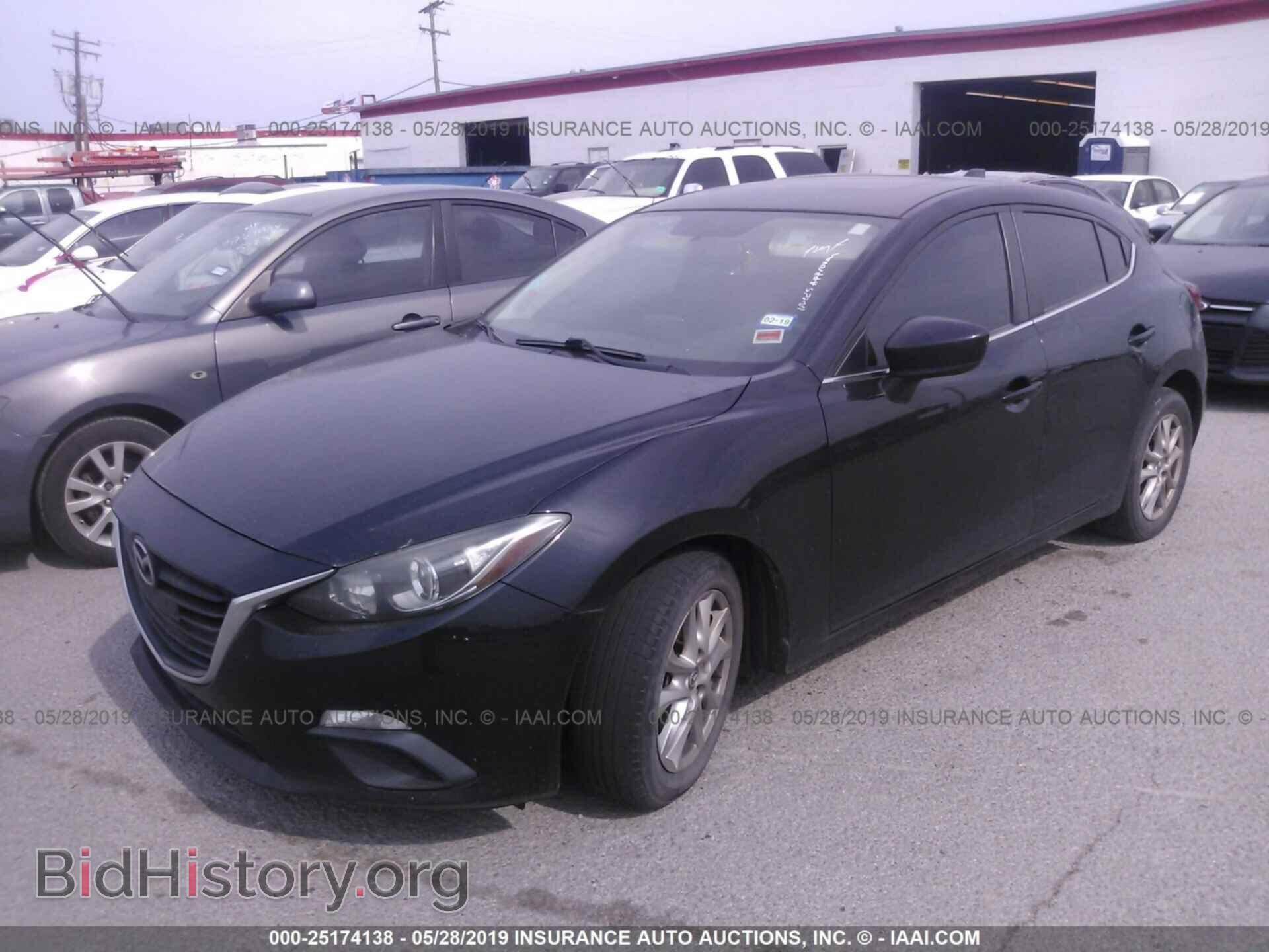 2014 MAZDA 3 - VIN: JM1BM1M78E1161224 - Фото 2