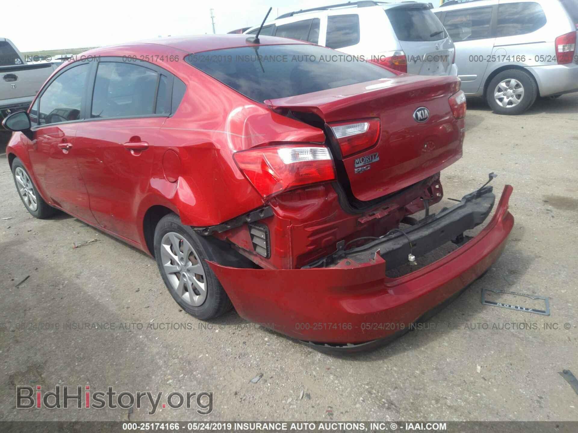 2013 KIA RIO - VIN: KNADM4A36D6236870 - Фото 3