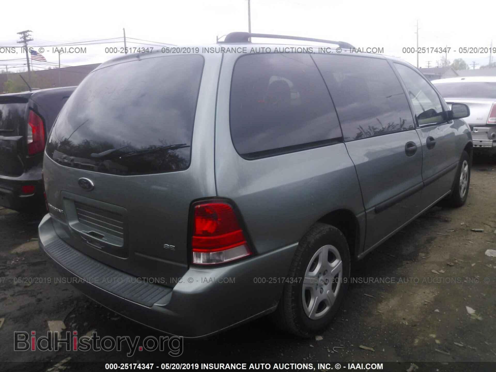 2007 FORD FREESTAR - VIN: 2FMZA51667BA10508 - Фото 4